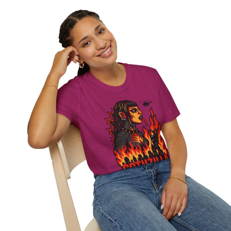 Gothzilla Unisex T-shirt - Image 41