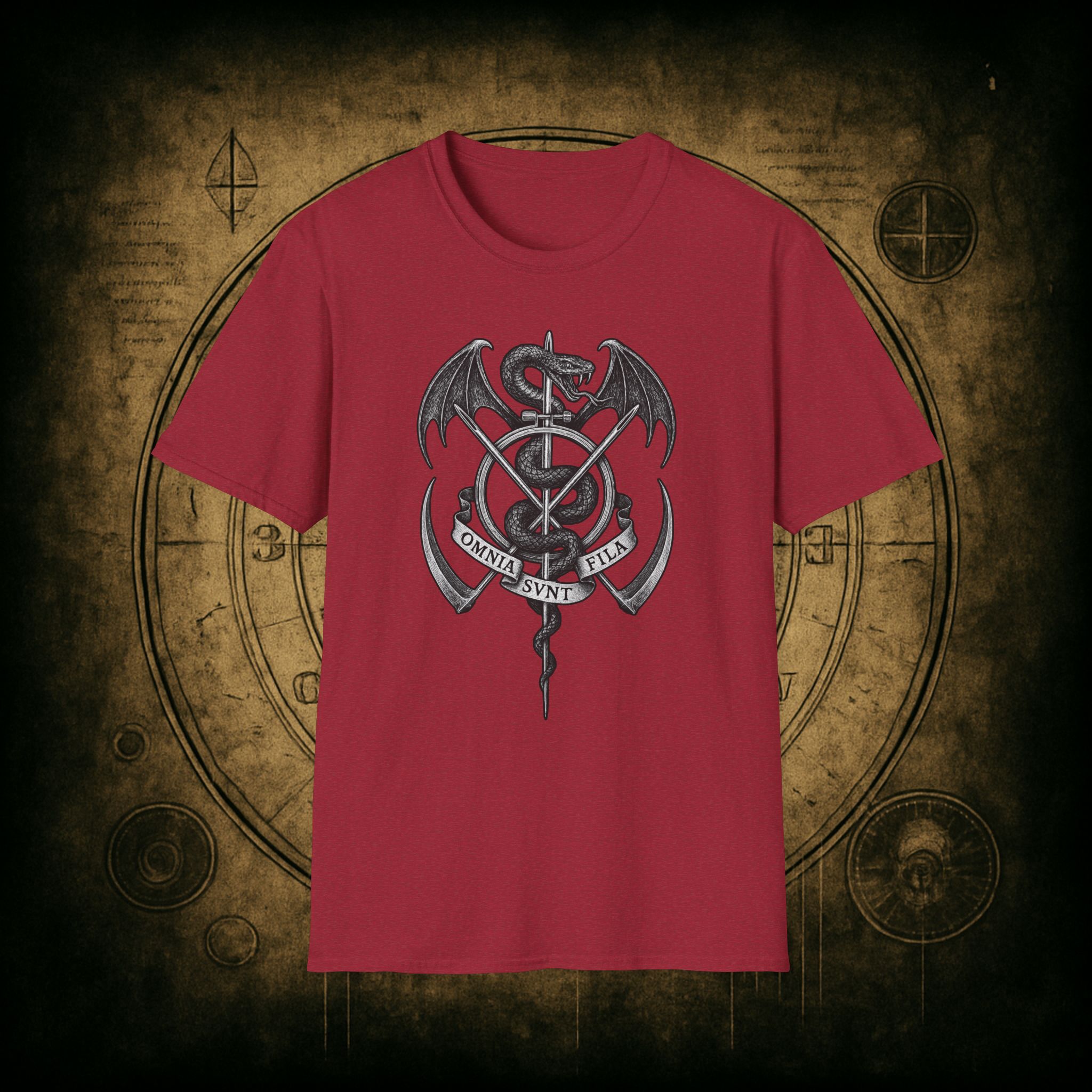 Omnia Sunt Fila Unisex T-shirt - Image 73