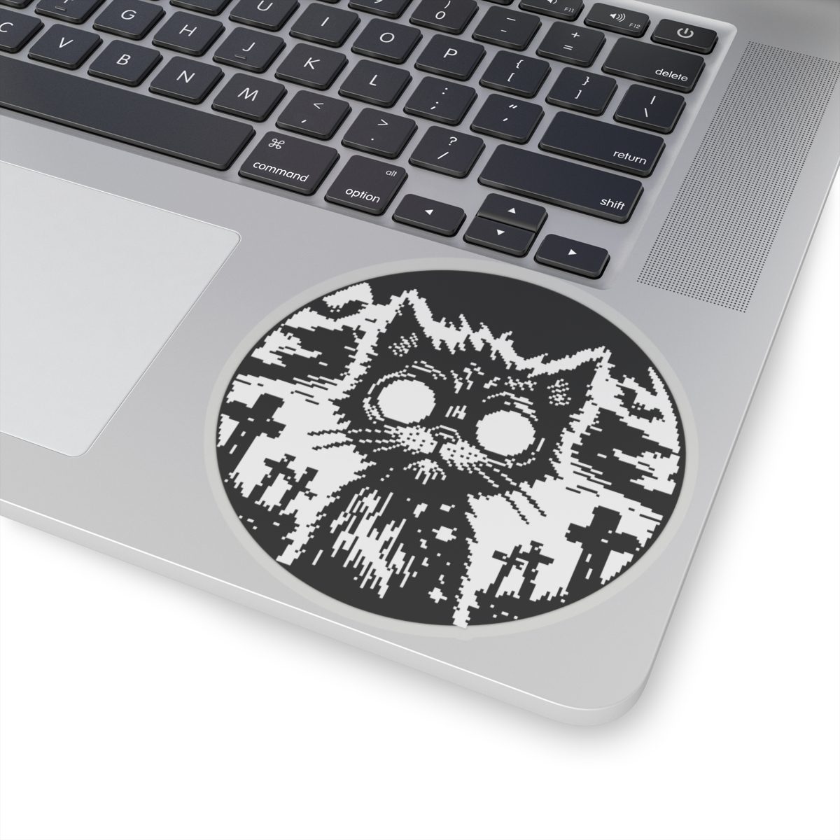 Zombie Cat Kiss-Cut Sticker - Image 17