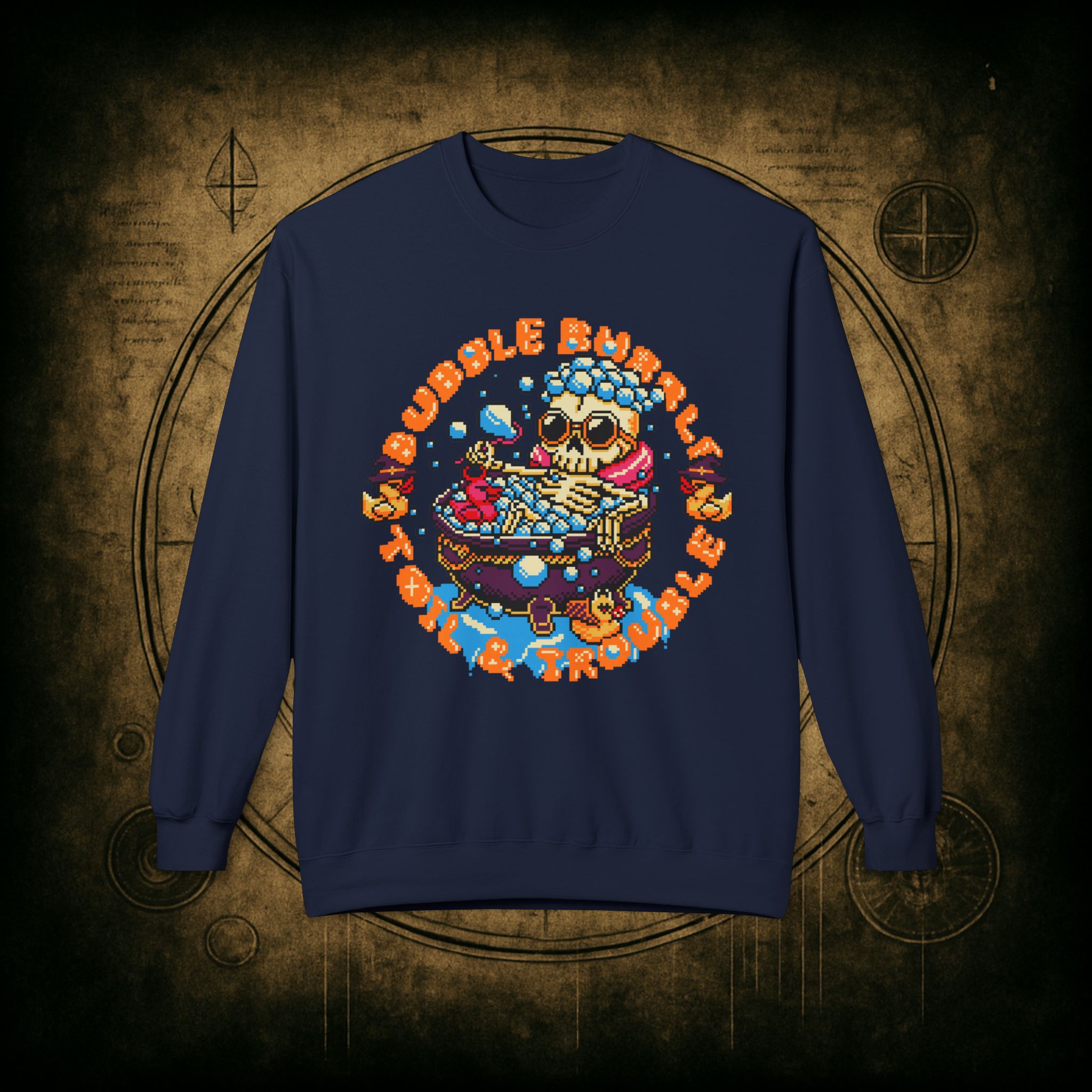 Bubble Bubble Unisex Sweatshirt - Image 34