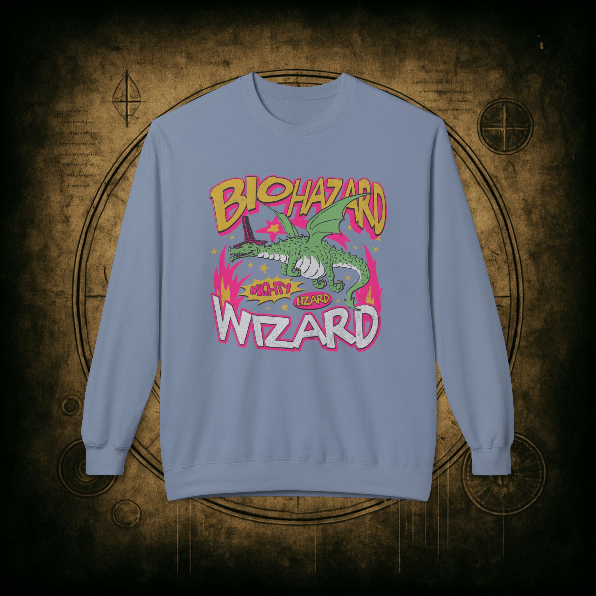 Biohazard Wizard Unisex Sweatshirt - Image 25