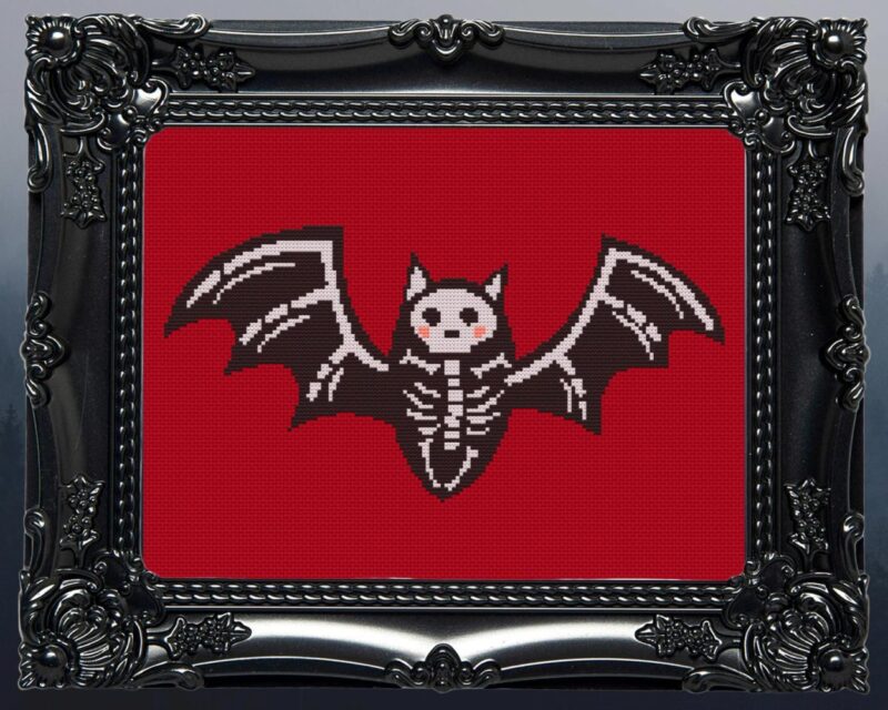Skeleton Animal Cross Stitch Pattern Set - 15 Designs - Image 2
