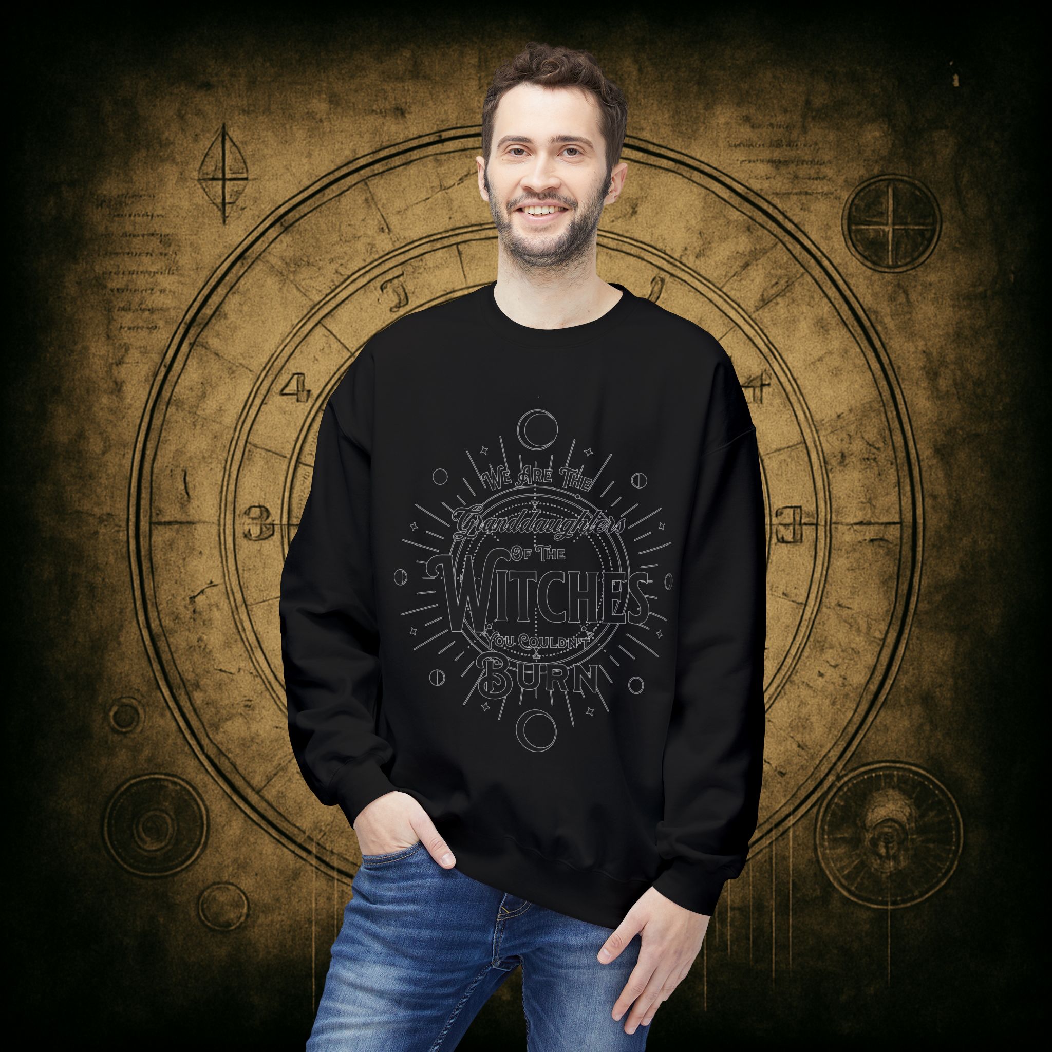 Granddaughters of the Witches Unisex Sweatshirt - Image 3