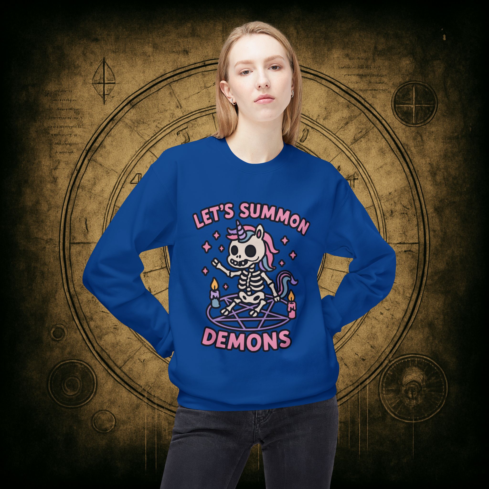 Let’s Summon Demons Unisex Sweatshirt - Image 32
