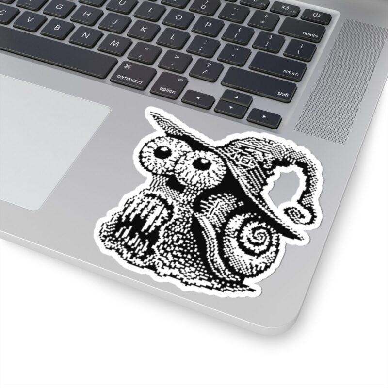 Zombie Snail Kiss-Cut Sticker - Image 2
