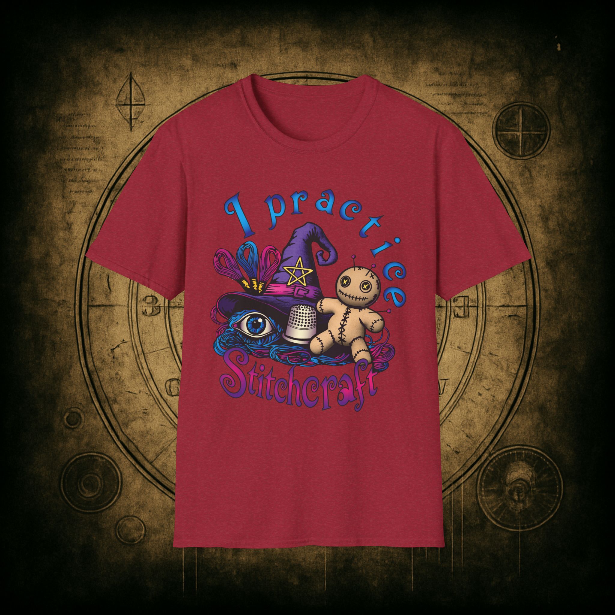 I Practice Stitchcraft Unisex T-Shirt - Image 73