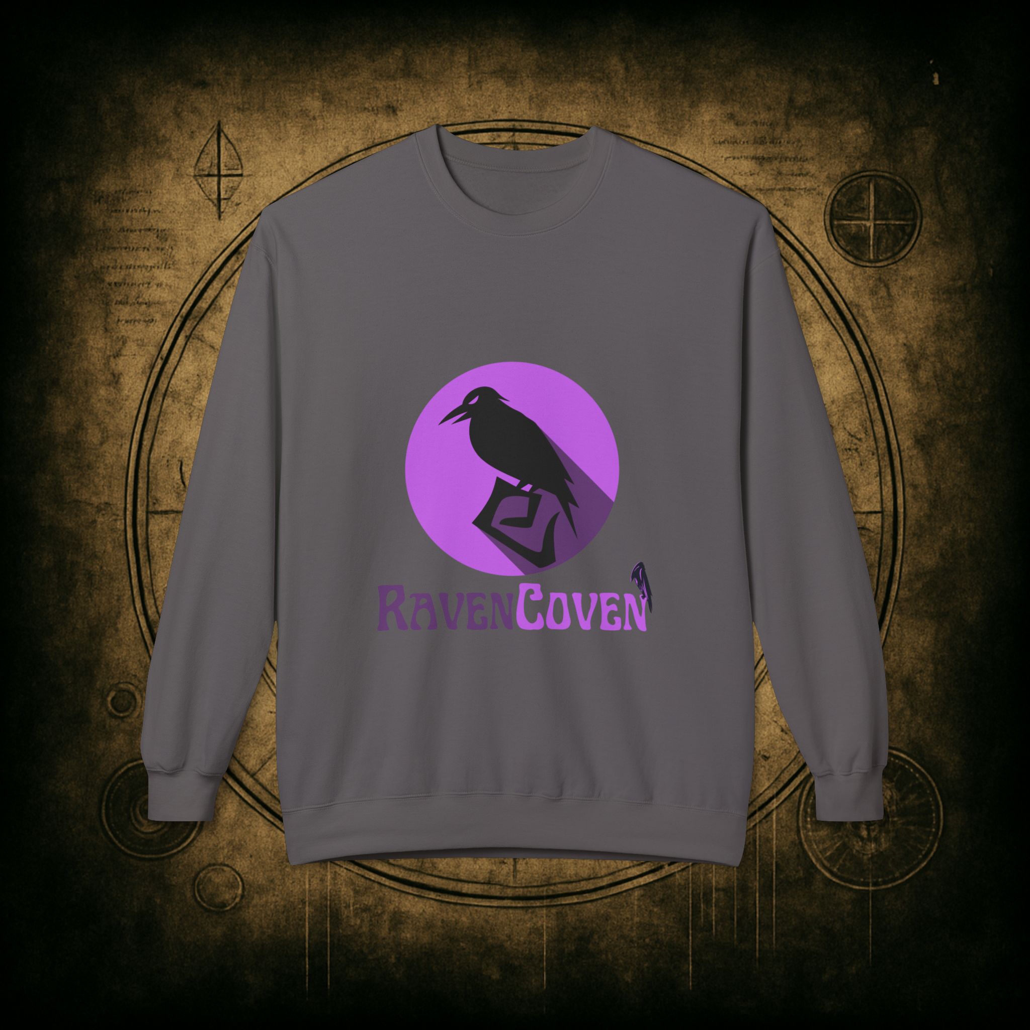 Raven Coven Logo Unisex Sweatshirt - Image 28