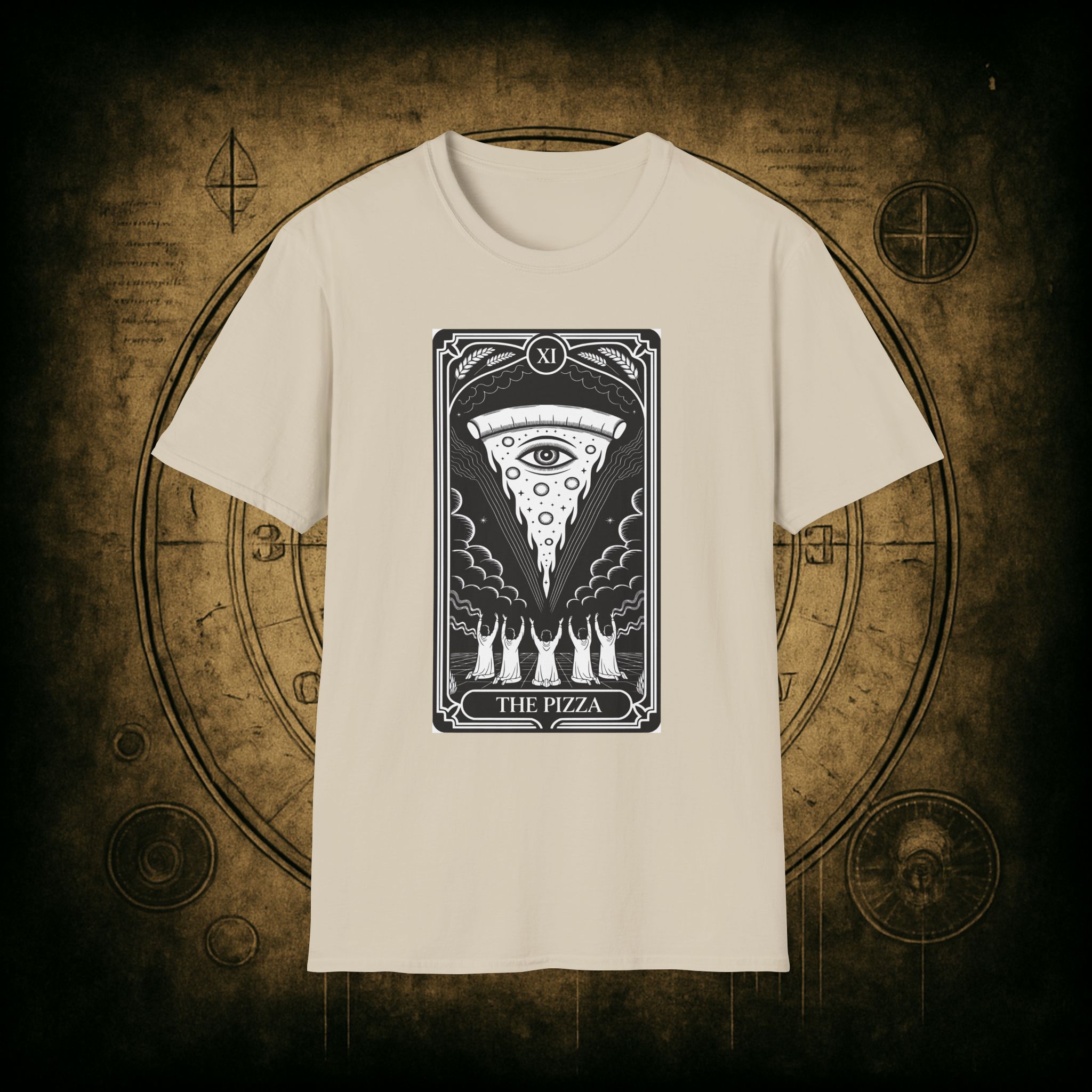 The Pizza Tarot Unisex T-Shirt - Image 17