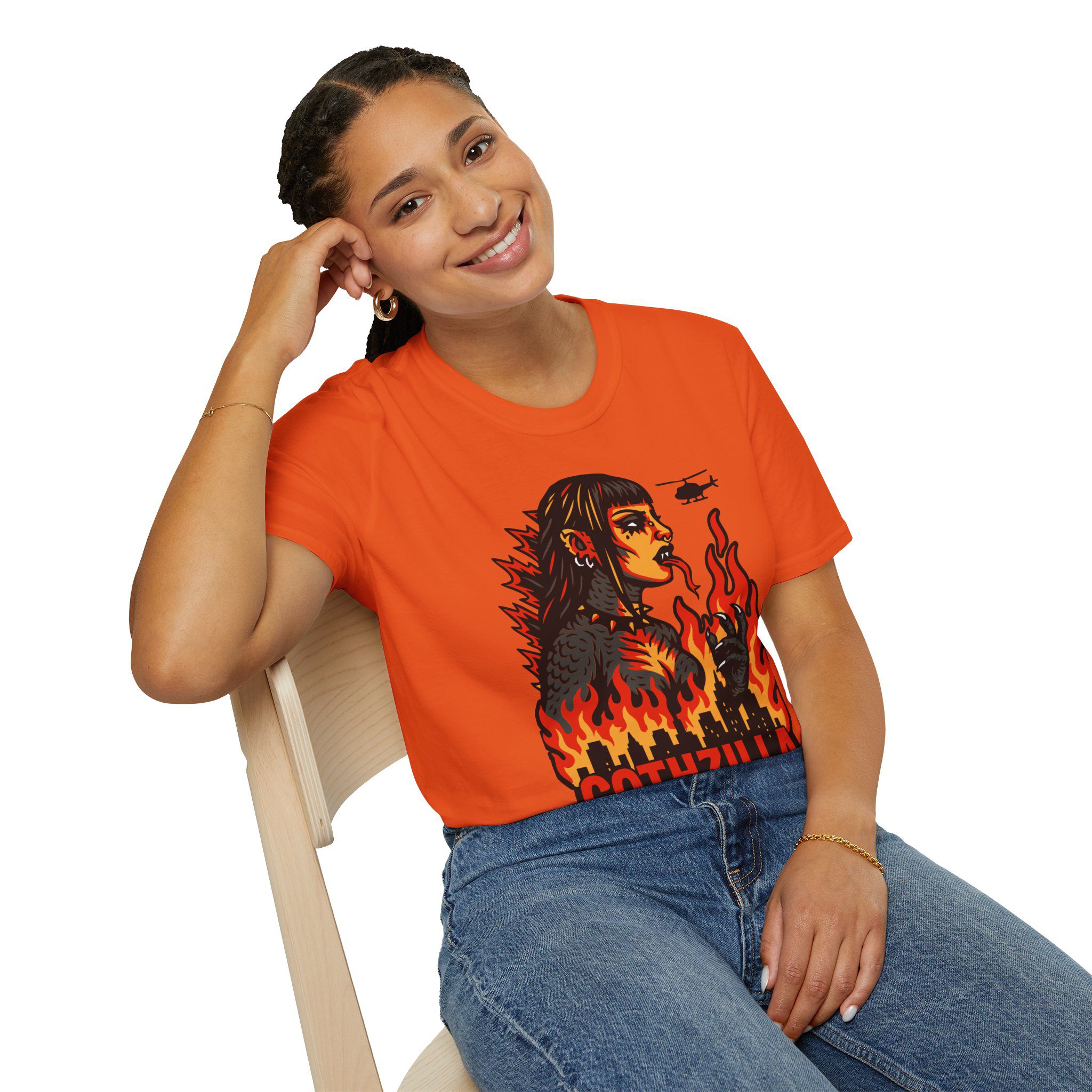 Gothzilla Unisex T-shirt - Image 30