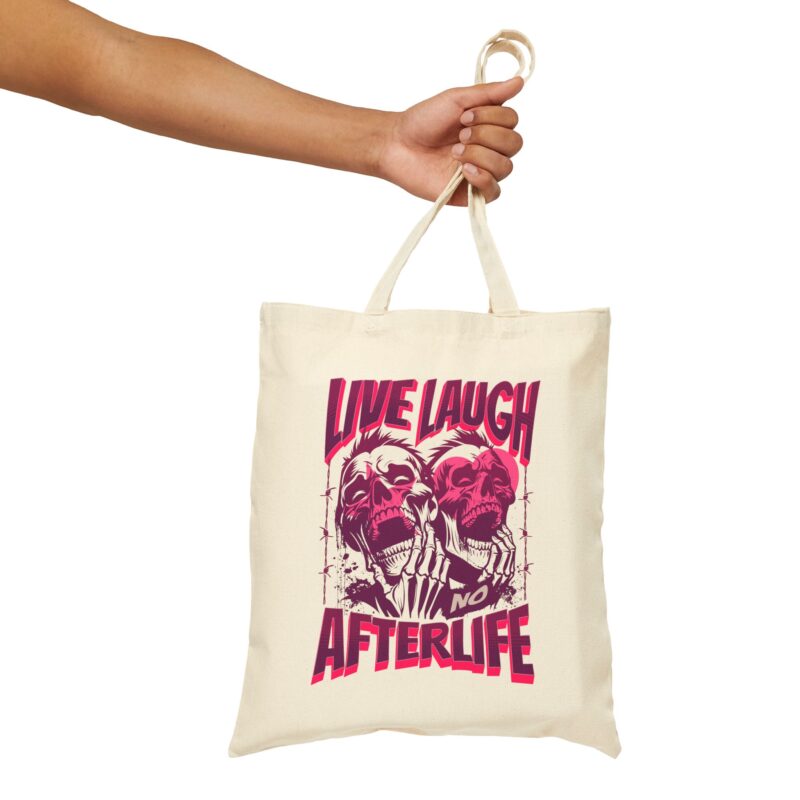 Live Laugh No Afterlife Tote Bag - Image 5