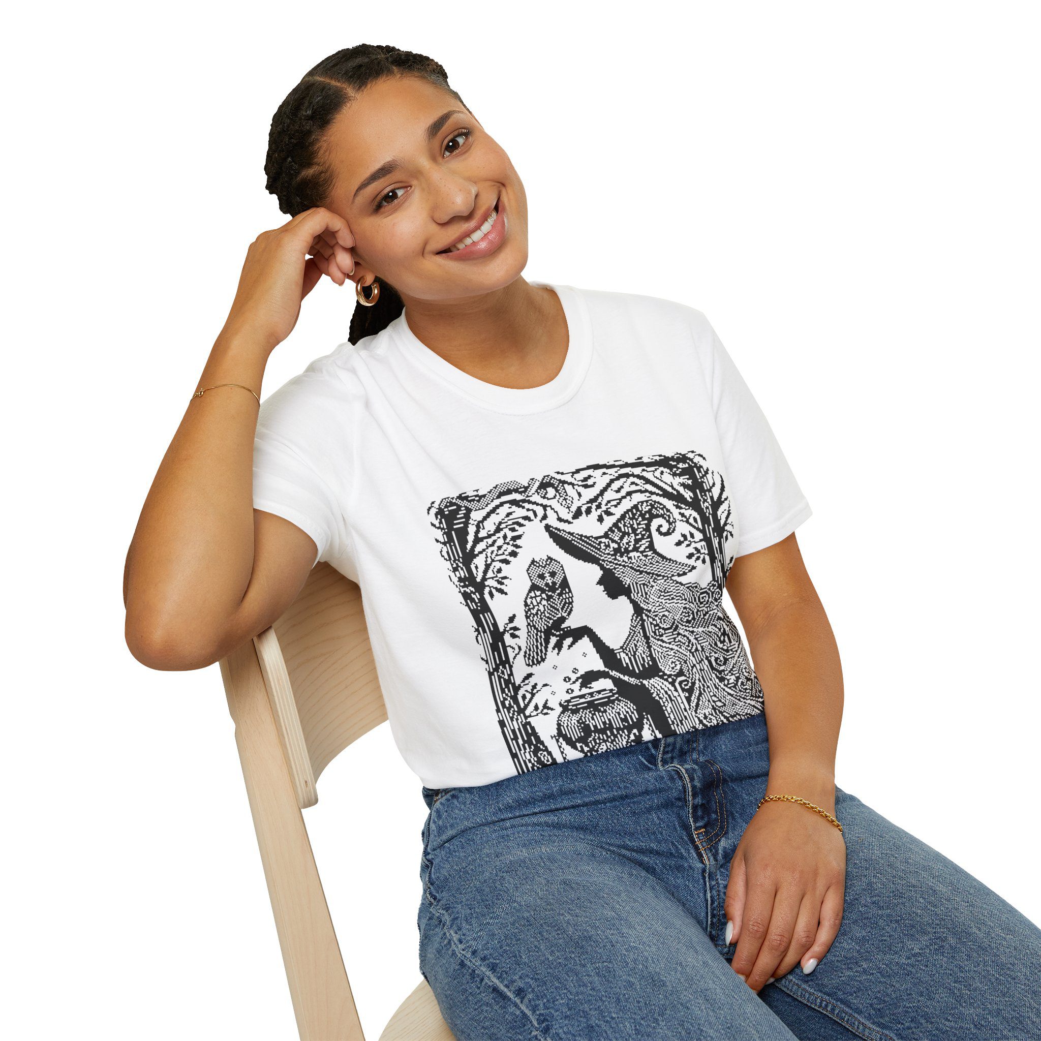 Wood Witch 2 Unisex T-Shirt - Image 20