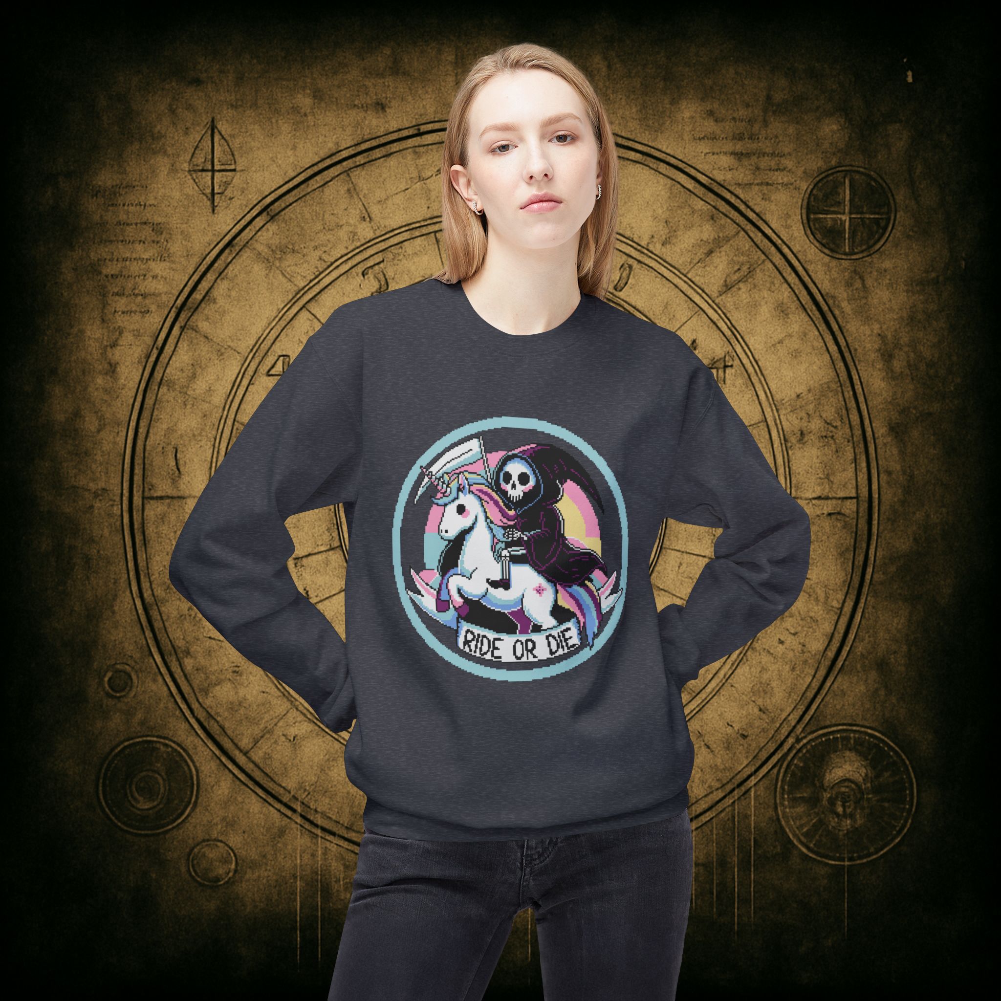 Ride or Die Unisex Sweatshirt - Image 23