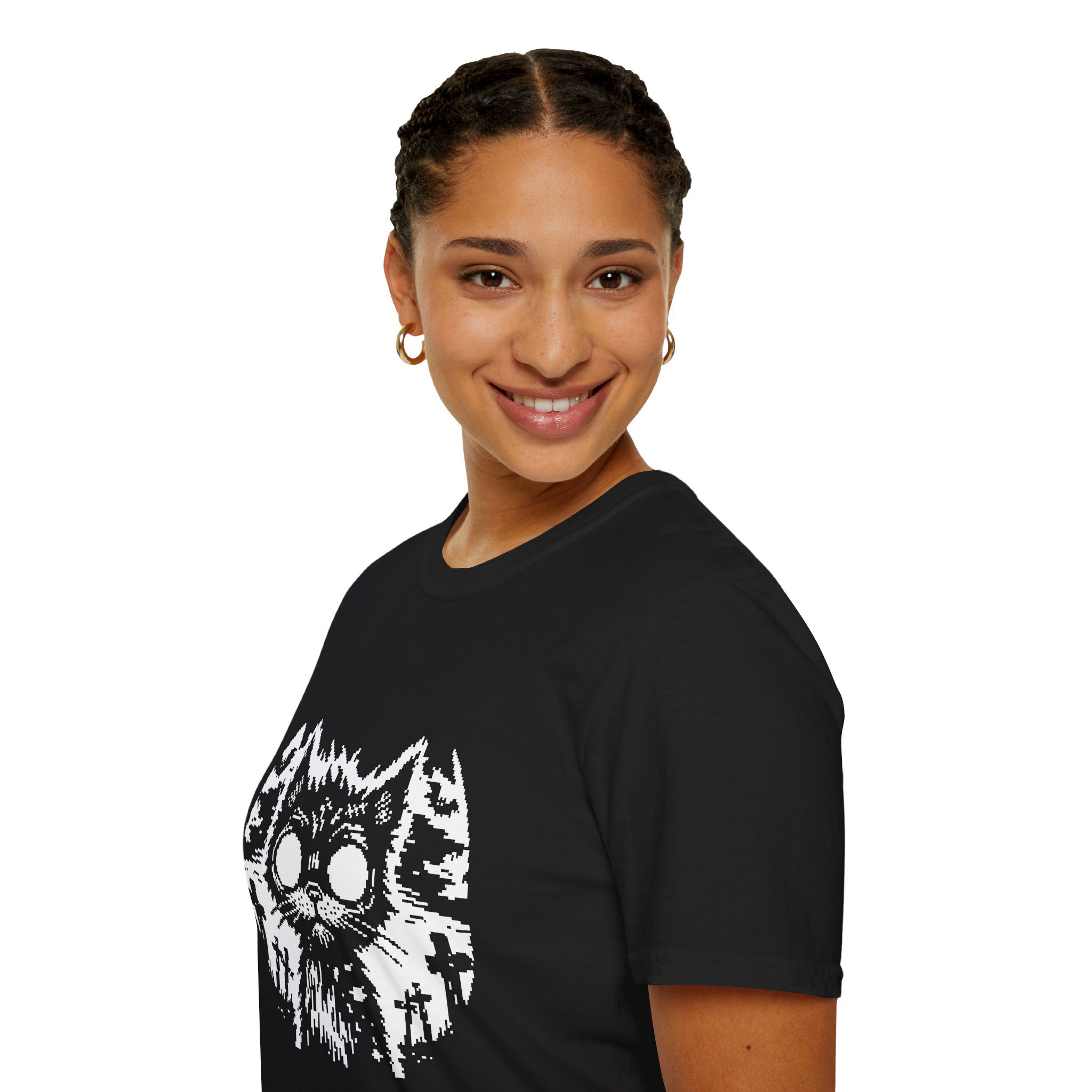 Zombie Cat Unisex T-Shirt - Image 9