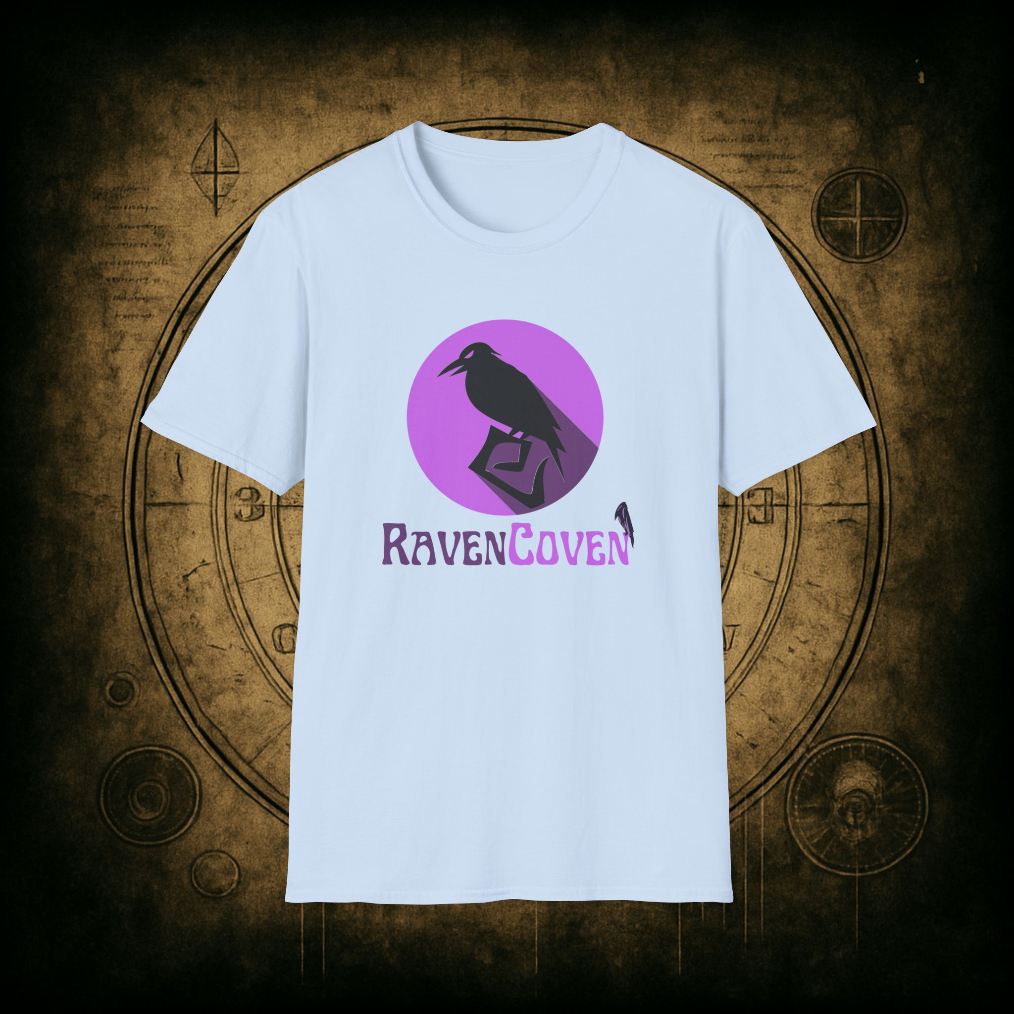 Raven Coven Logo Unisex T-Shirt - Image 53