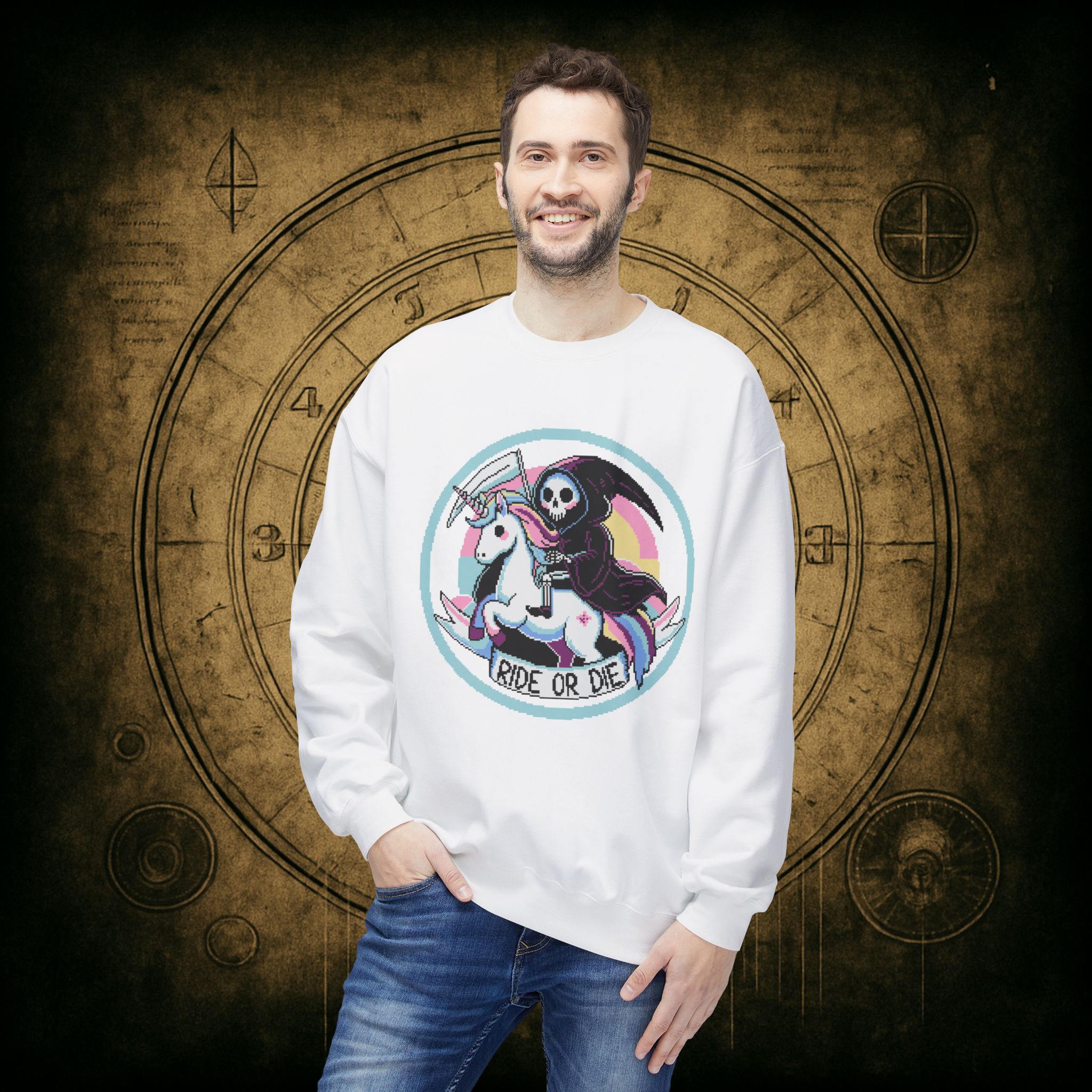 Ride or Die Unisex Sweatshirt - Image 9