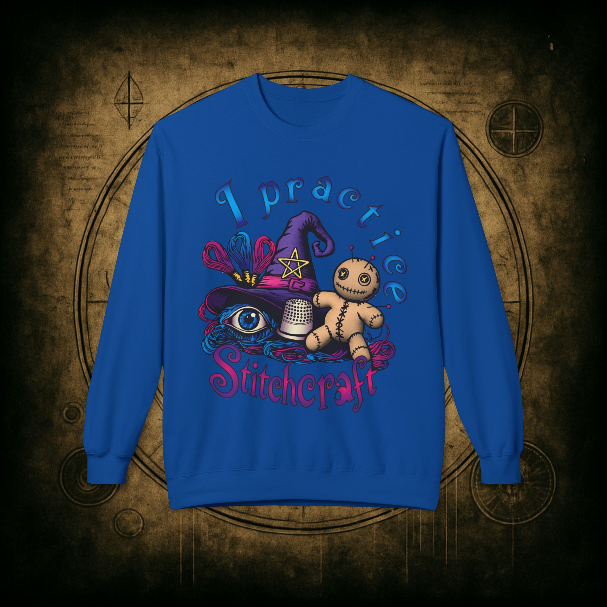 I Practice Stitchcraft Unisex Sweatshirt - Image 31