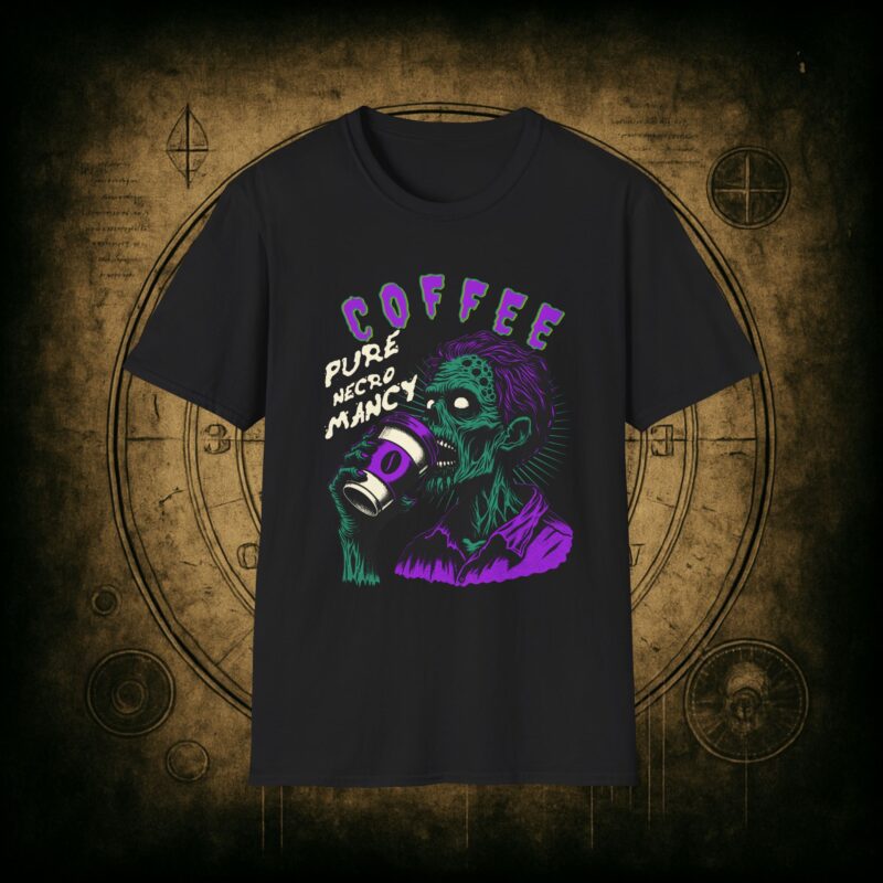 Zombie Coffee Necromancy T-Shirt