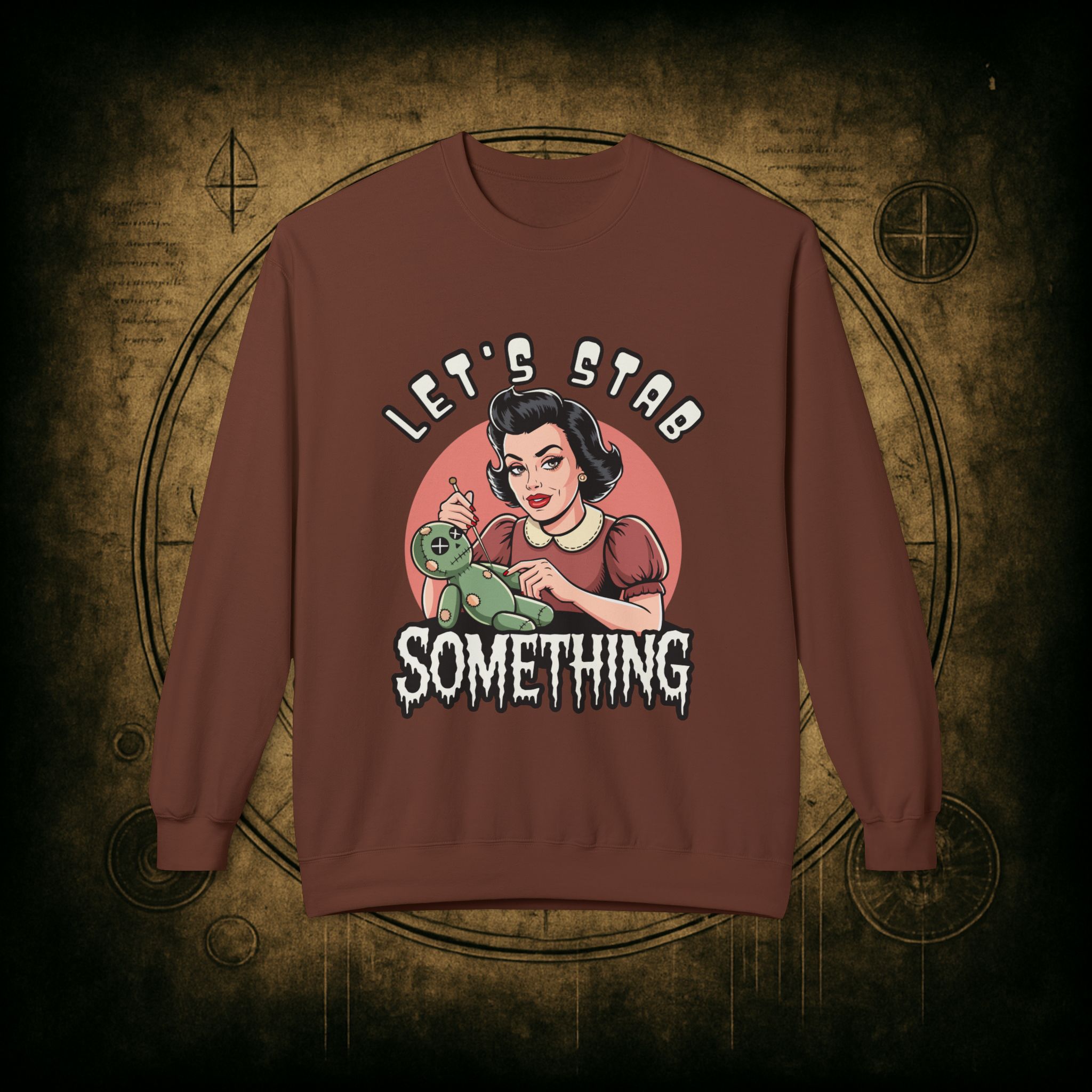 Let’s Stab Something Unisex Sweatshirt - Image 10