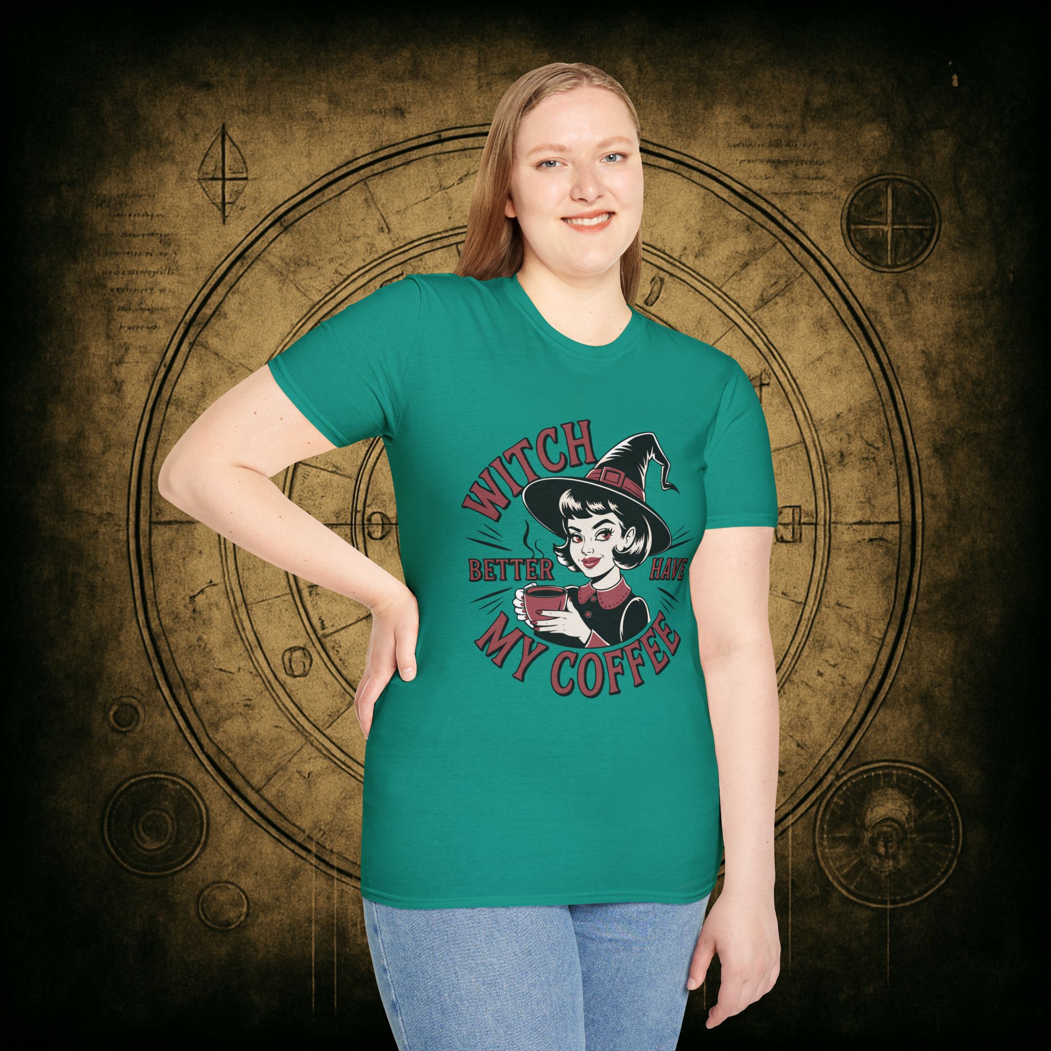 Witch Better Have My Coffee Unisex T-Shirt - Image 45