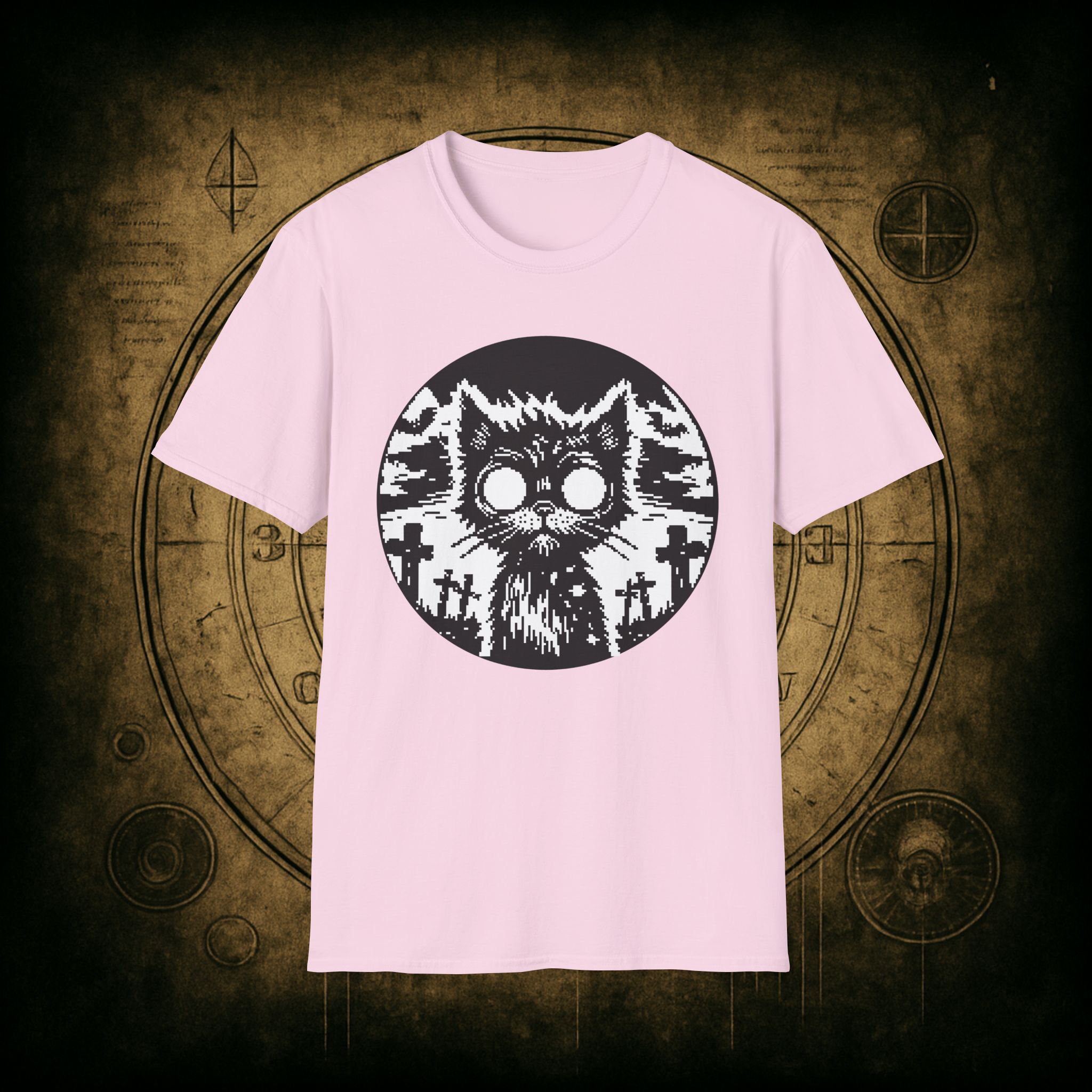 Zombie Cat Unisex T-Shirt - Image 63