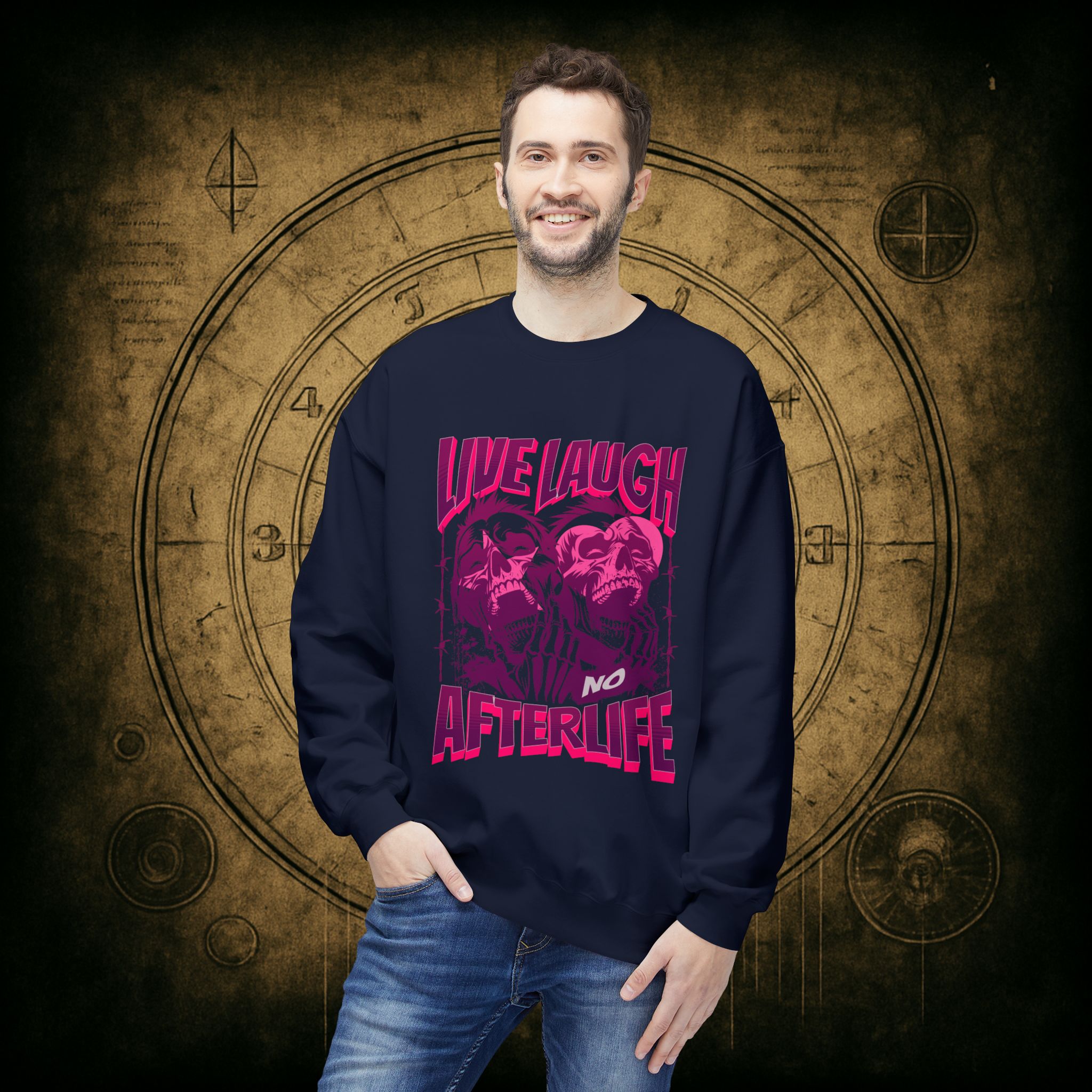 Live Laugh No Afterlife Unisex Sweatshirt - Image 39
