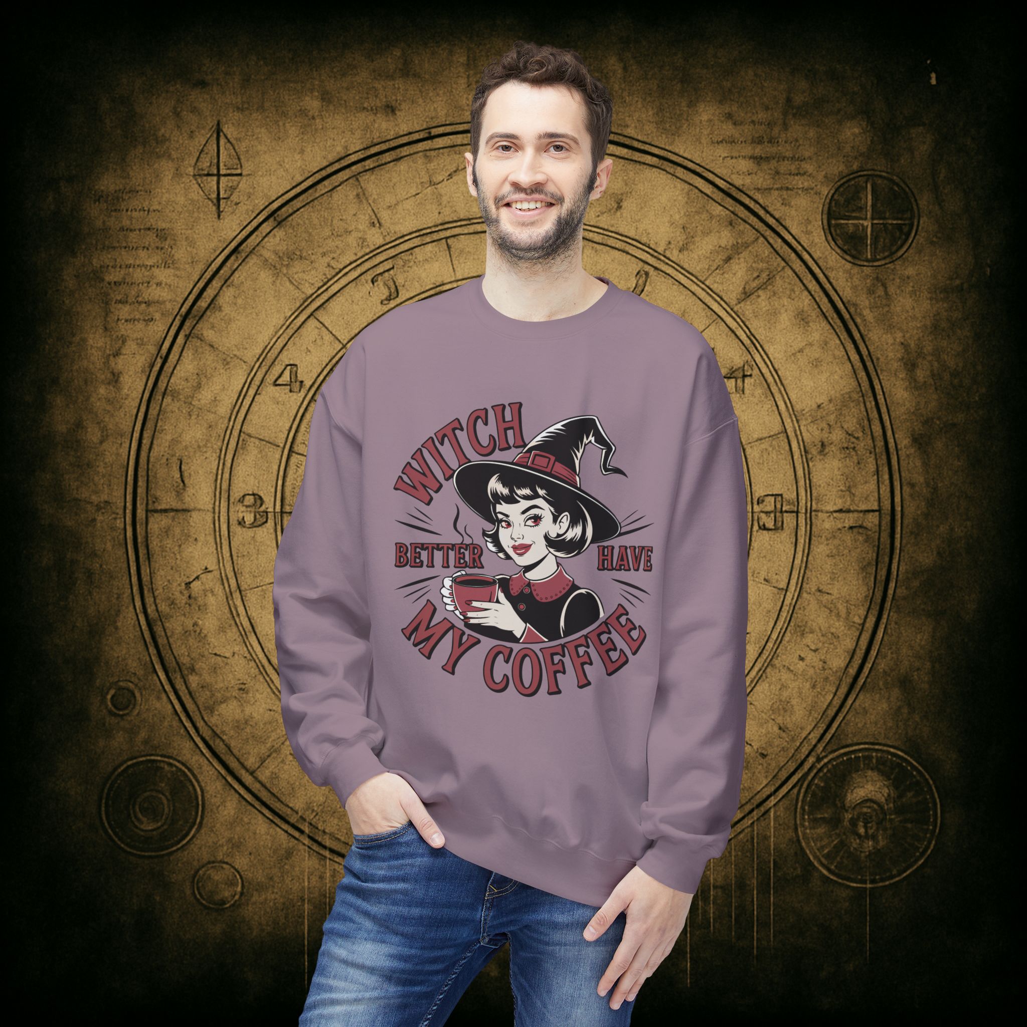 Witch Better Have My Coffee Unisex Sweatshirt - Image 3