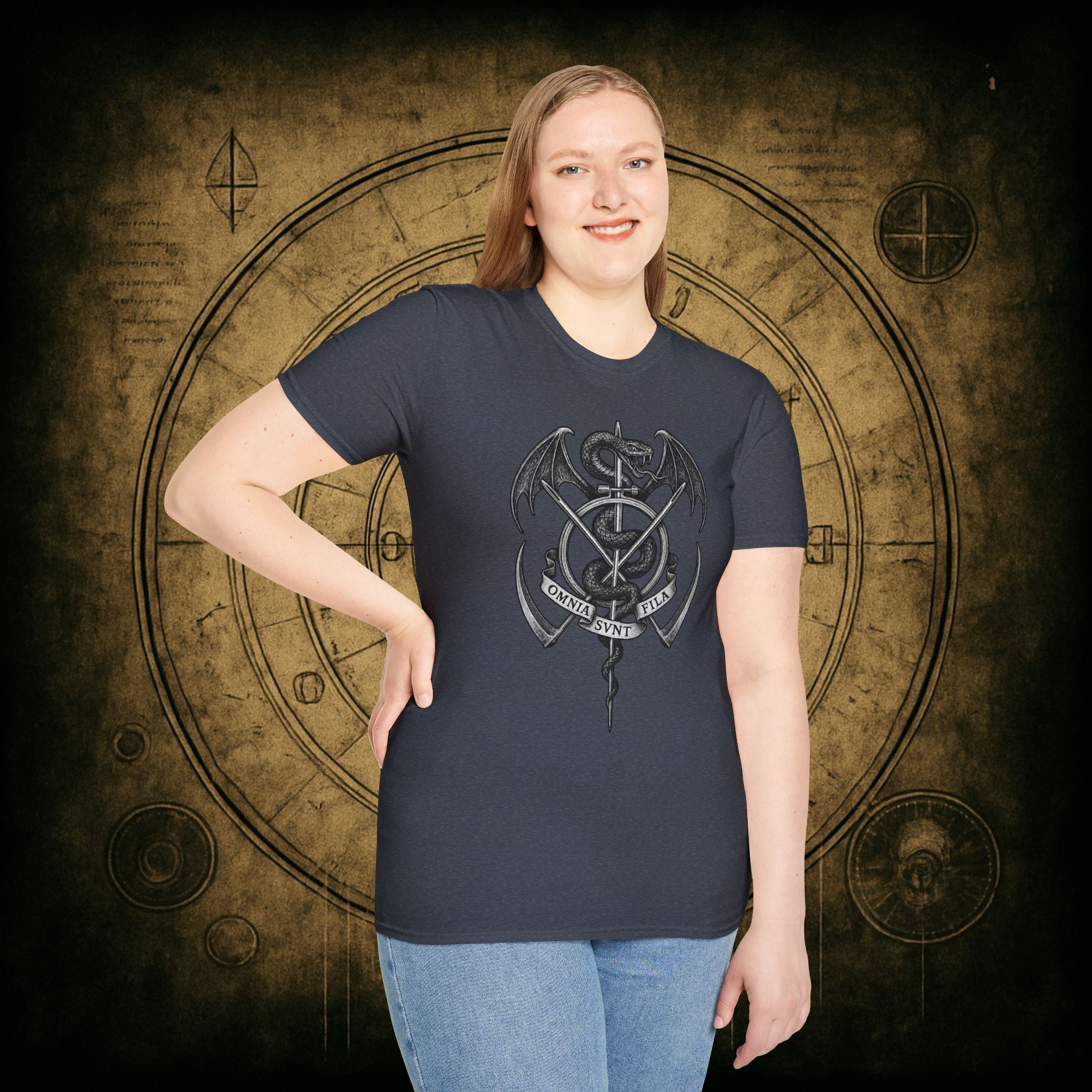 Omnia Sunt Fila Unisex T-shirt - Image 55