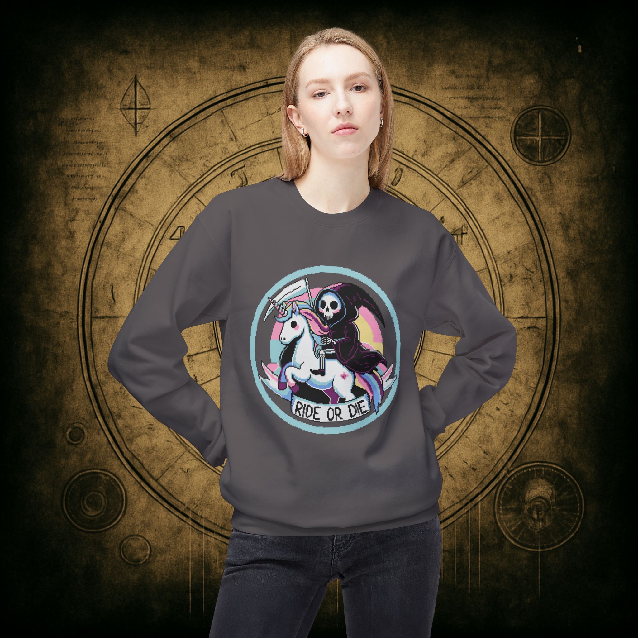 Ride or Die Unisex Sweatshirt - Image 32