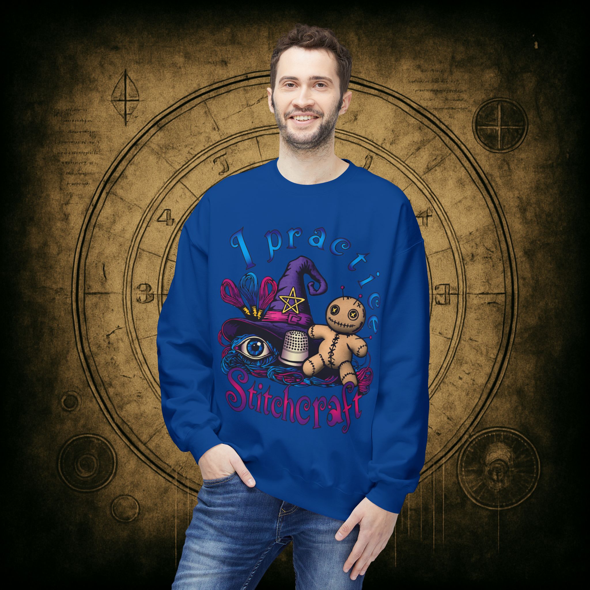 I Practice Stitchcraft Unisex Sweatshirt - Image 33