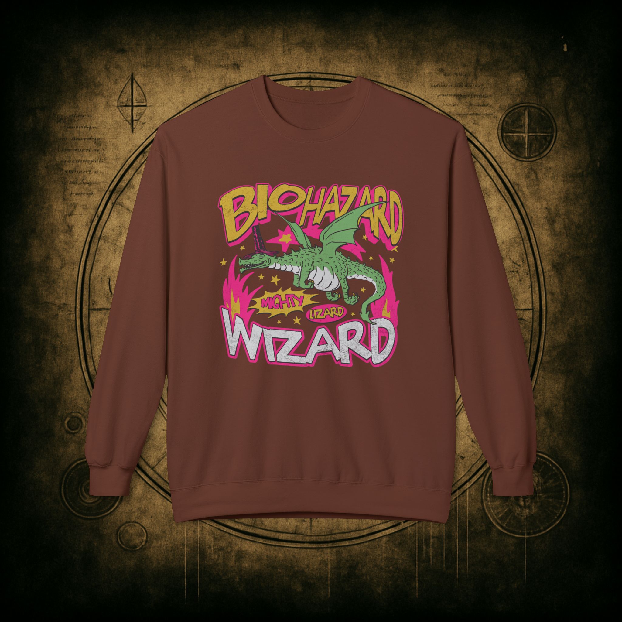 Biohazard Wizard Unisex Sweatshirt - Image 10