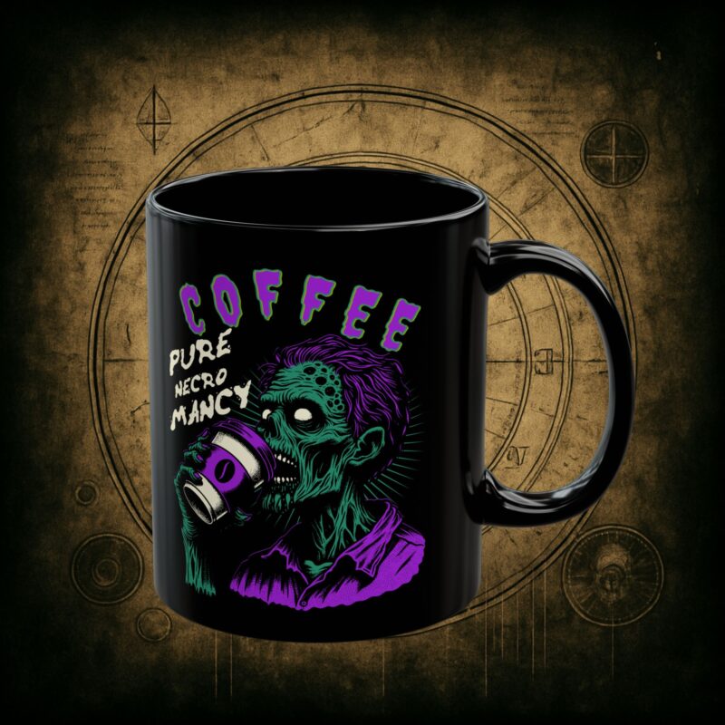 Zombie Coffee Necromancy Ceramic Mug