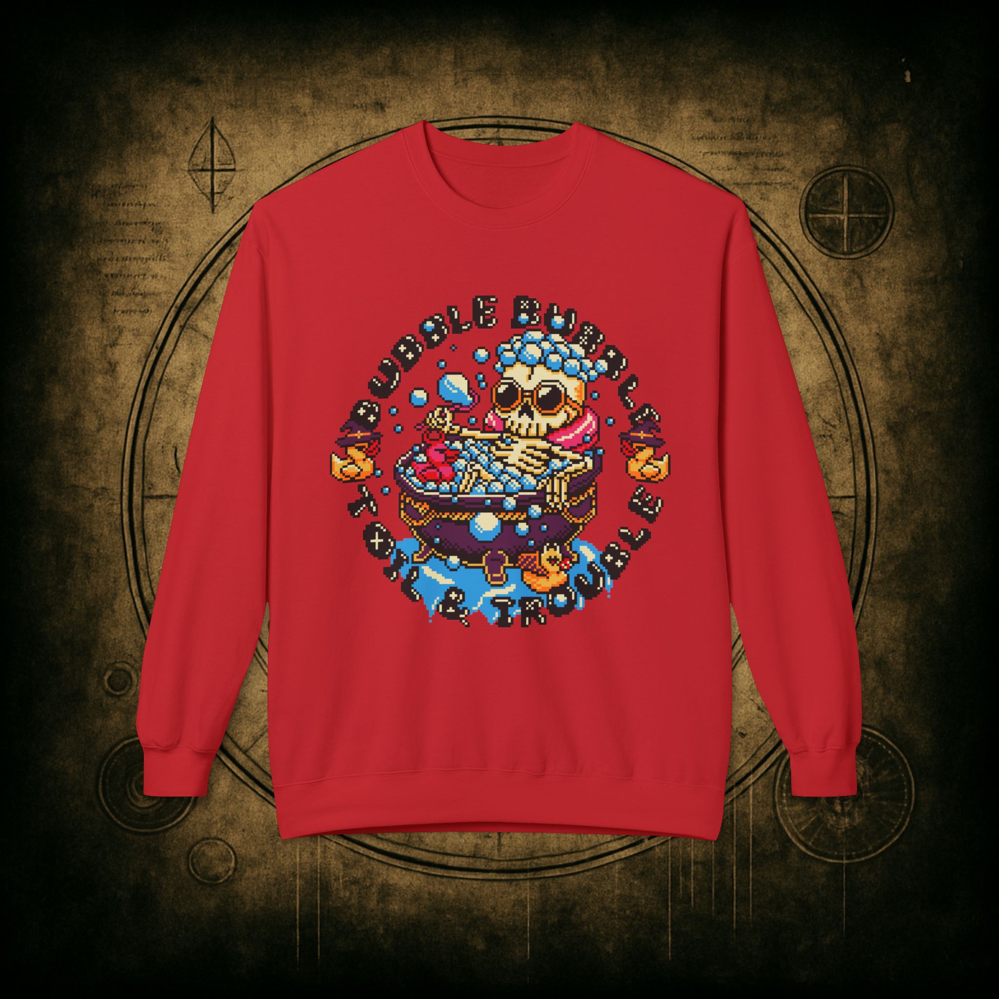 Bubble Bubble Unisex Sweatshirt - Image 4