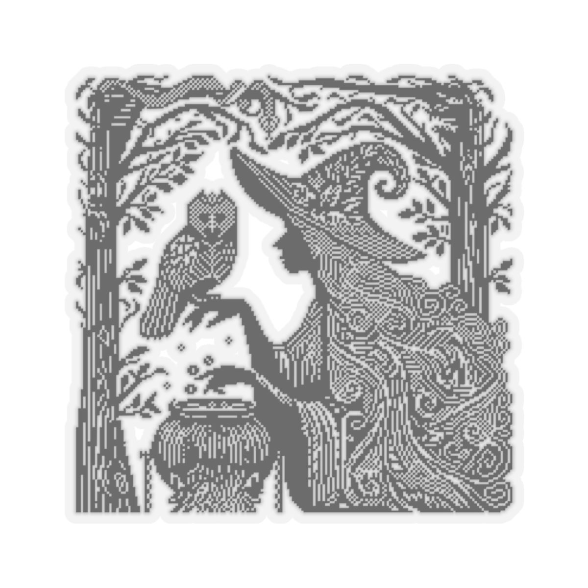 Wood Witch 2 Kiss-Cut Sticker - Image 10