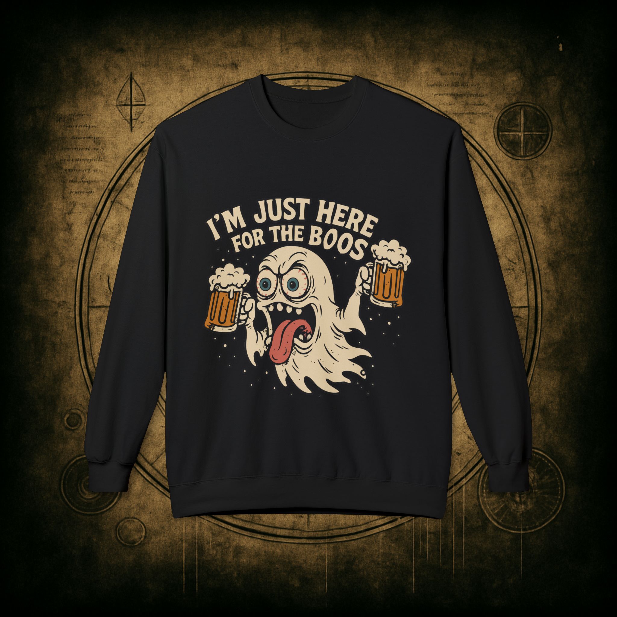 Here for the Boos Unisex Softstyle Sweatshirt