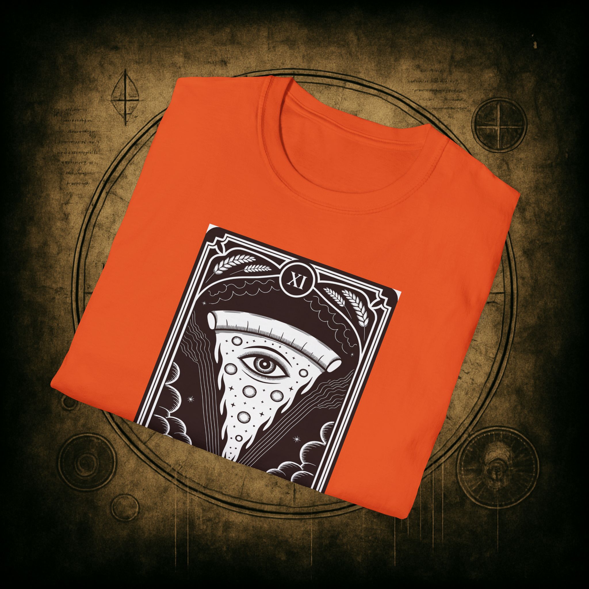 The Pizza Tarot Unisex T-Shirt - Image 29