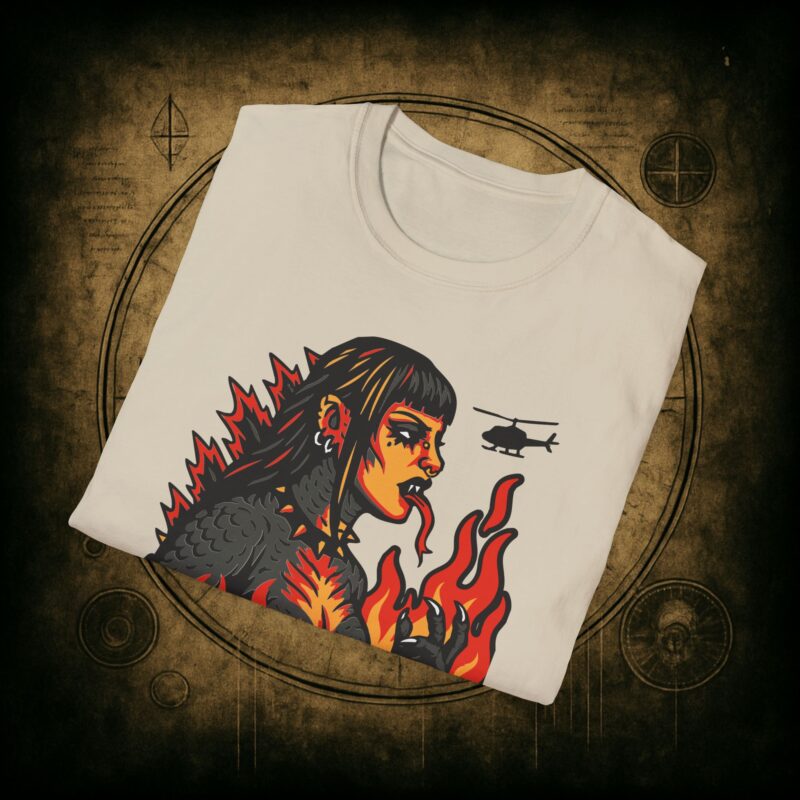 Gothzilla Unisex T-shirt - Image 23