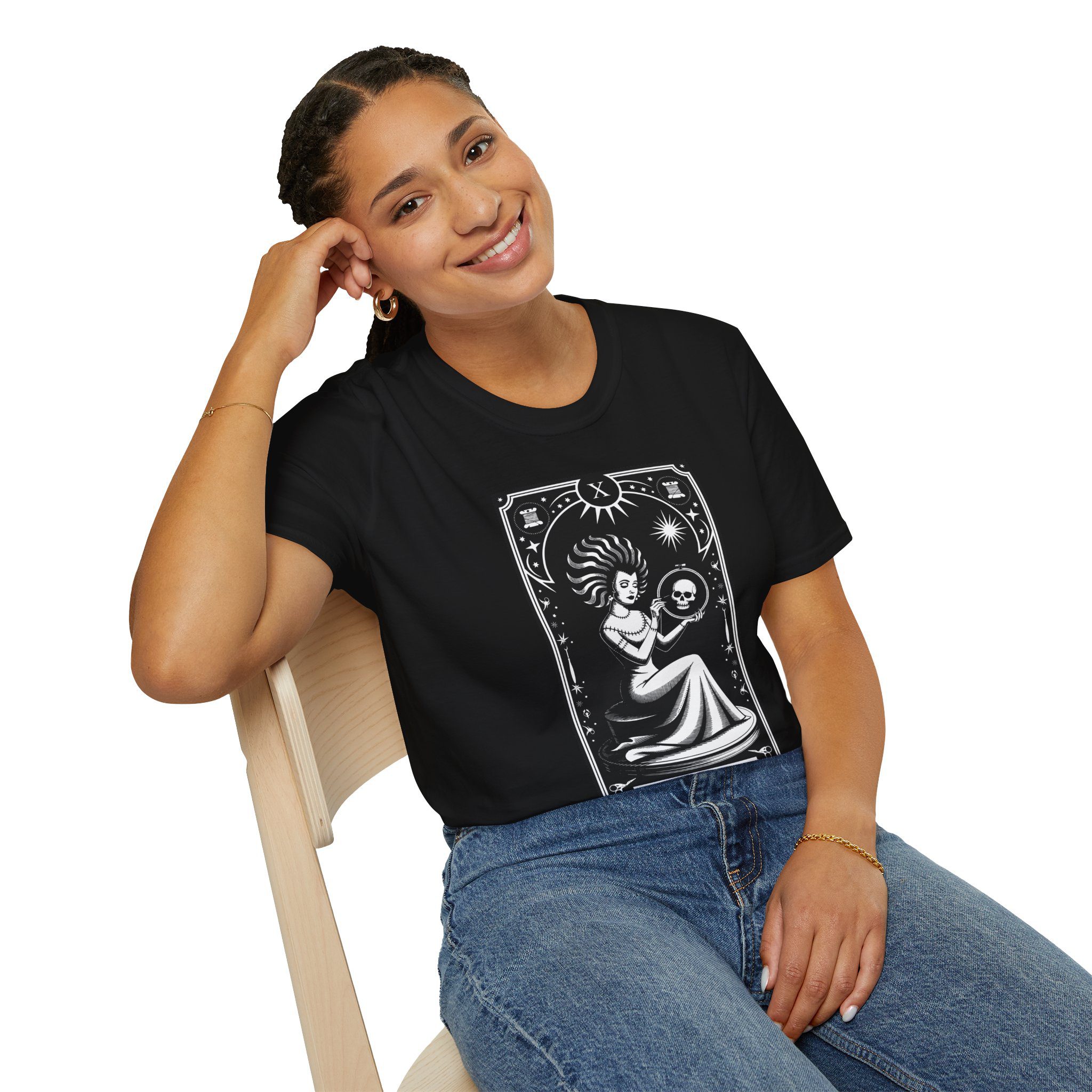 The Stitcher Tarot Unisex T-shirt - Image 10