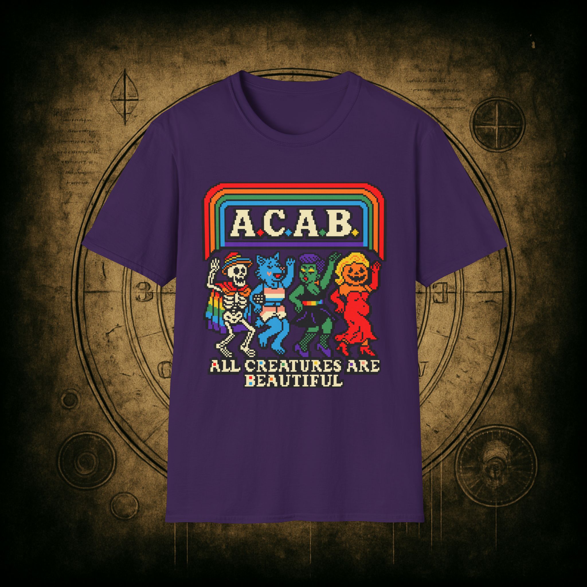 All Creatures are Beautiful Unisex T-Shirt - Image 63