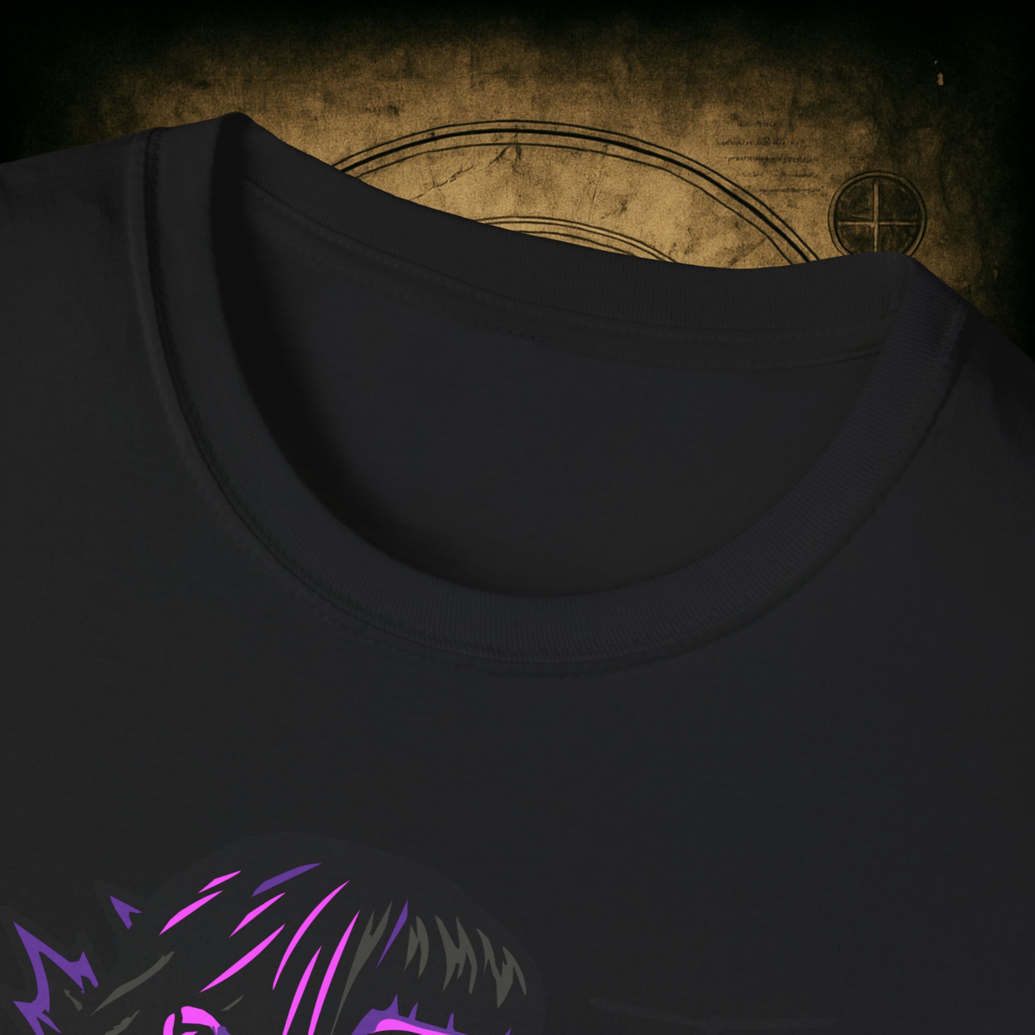 Gothzilla (Purple) Unisex T-Shirt - Image 8