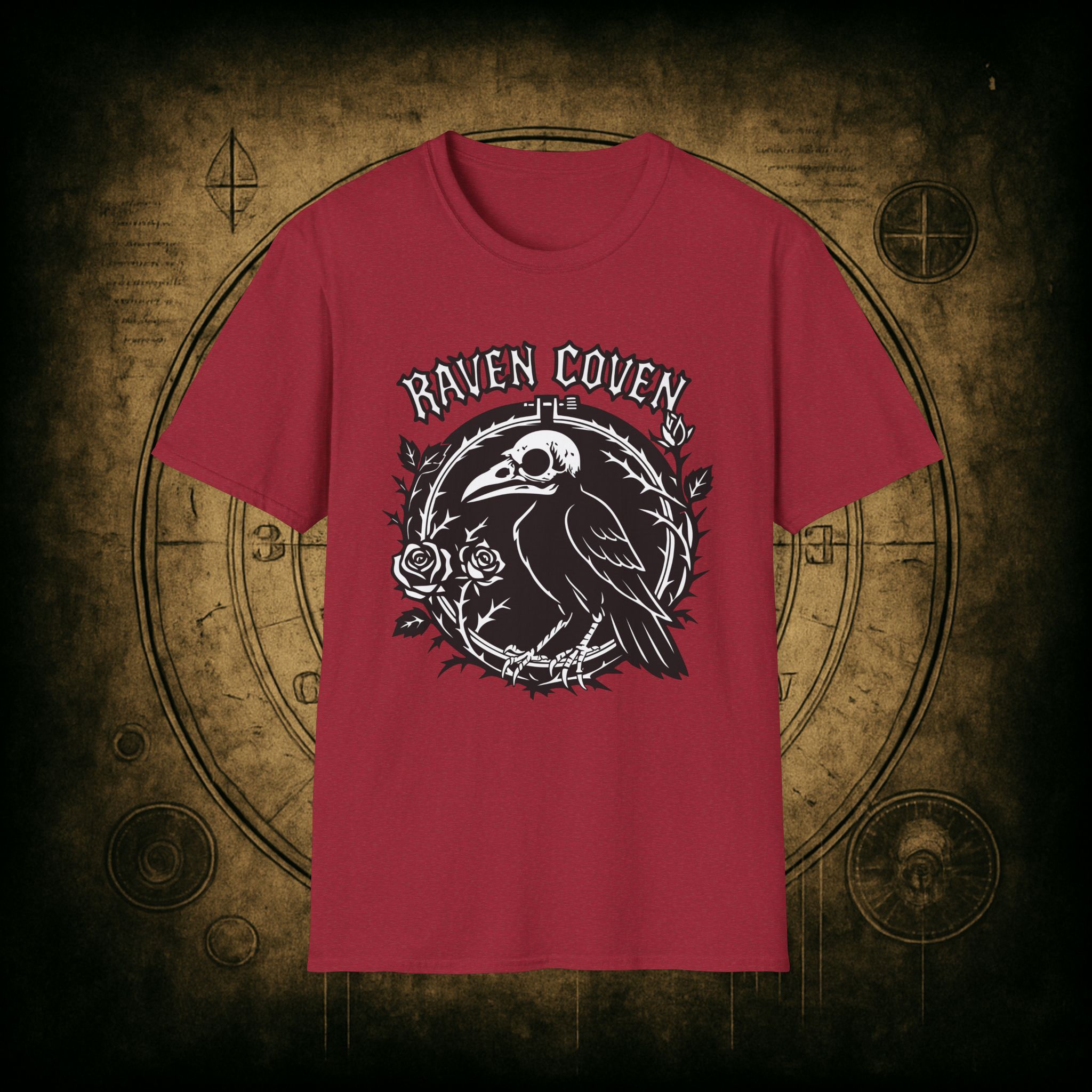 Raven of the Coven Raven Unisex T-Shirt - Image 73