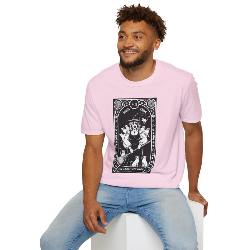 The Crazy Cat Lady Tarot Unisex T-Shirt - Image 67