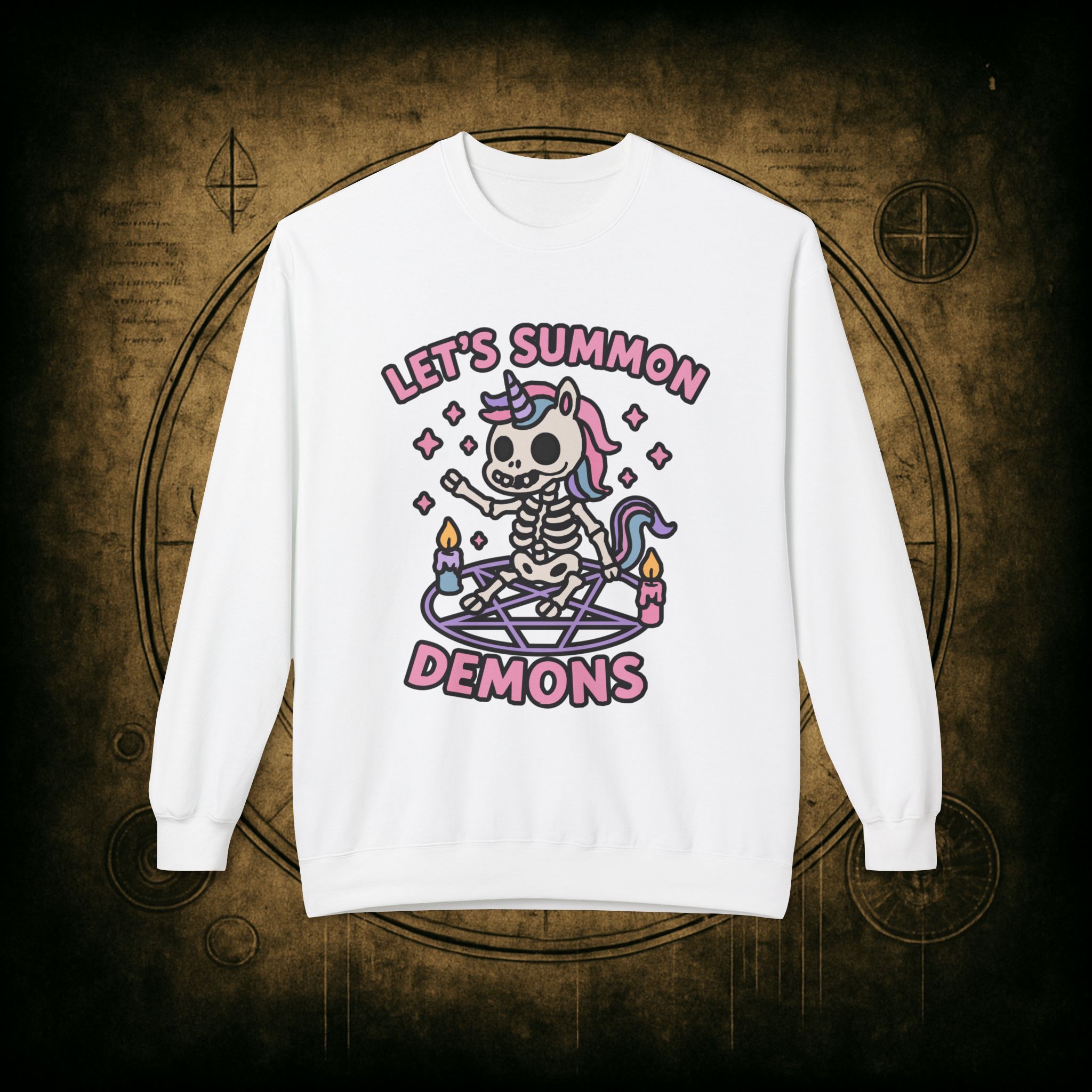 Let’s Summon Demons Unisex Sweatshirt - Image 7
