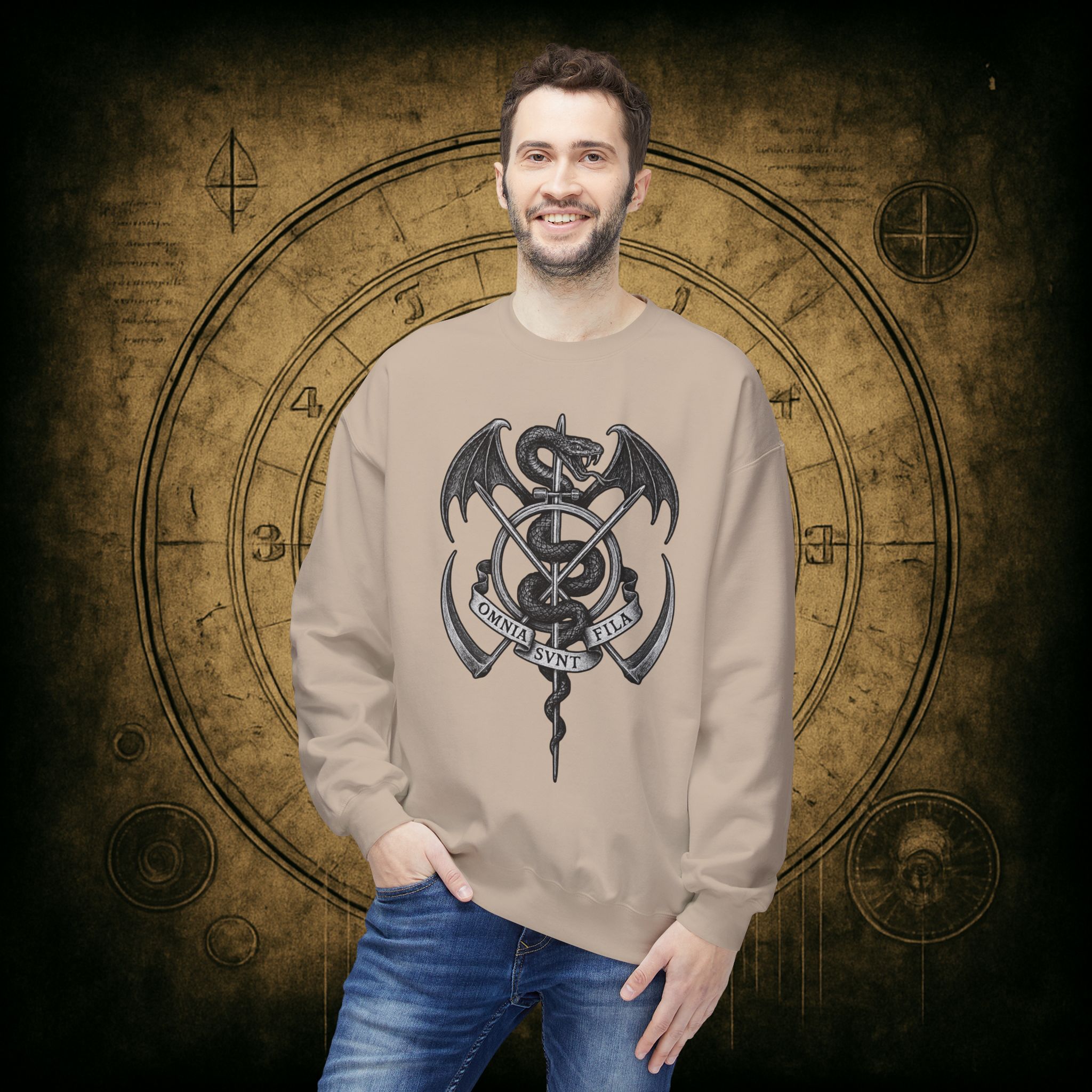 Omnia Sunt Fila Unisex Sweatshirt - Image 15
