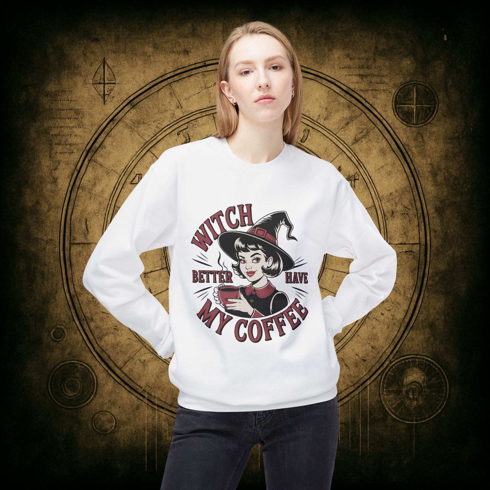 Witch Better Have My Coffee Unisex Sweatshirt - Image 8