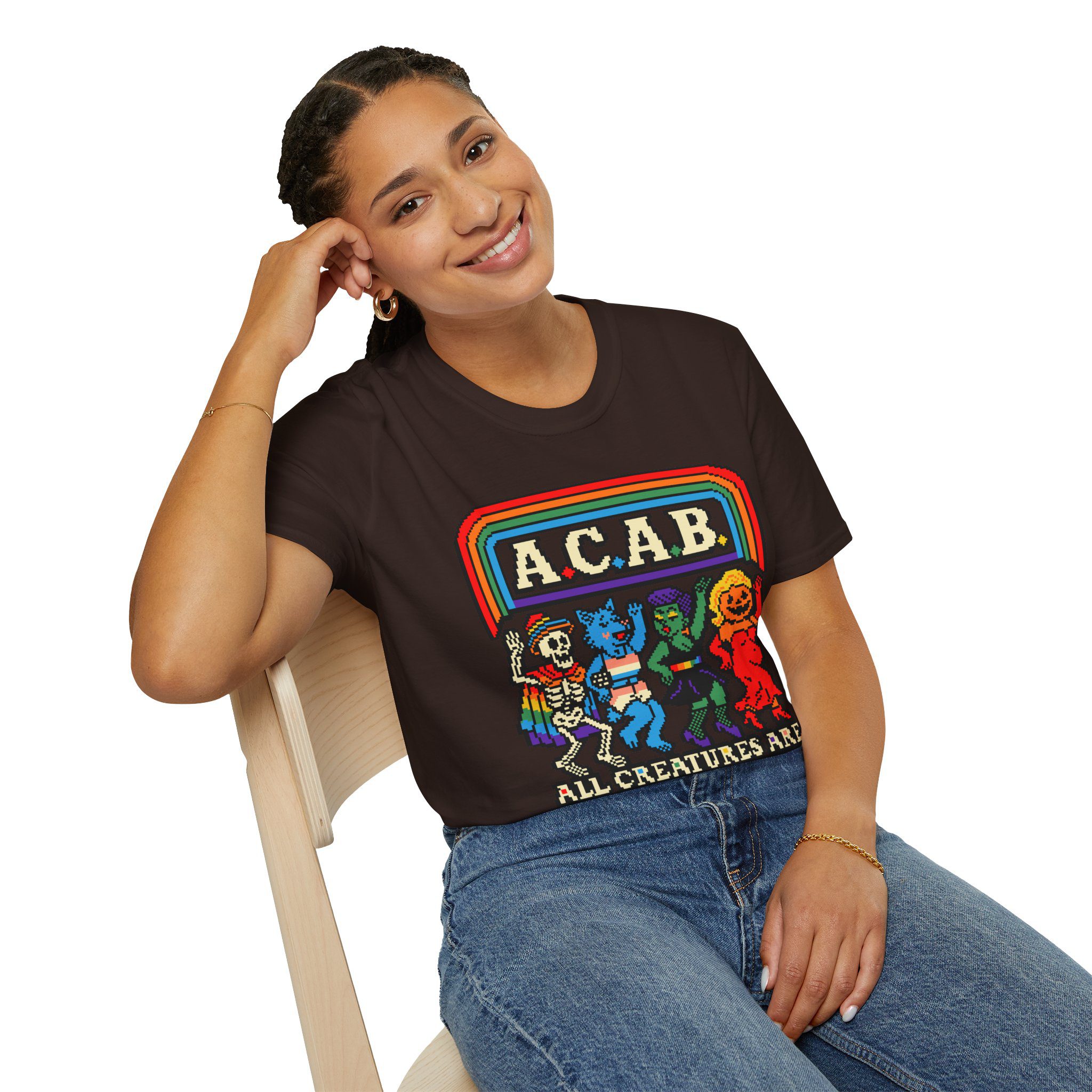 All Creatures are Beautiful Unisex T-Shirt - Image 41