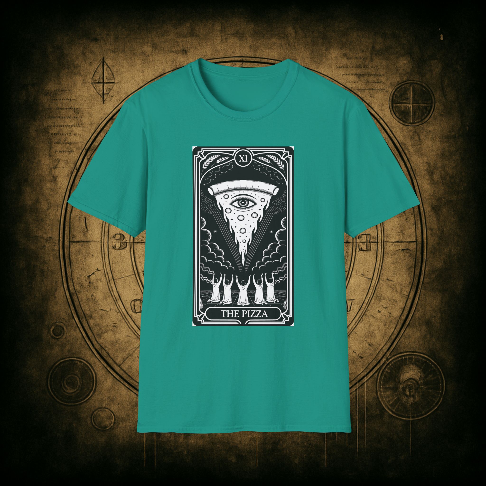 The Pizza Tarot Unisex T-Shirt - Image 43