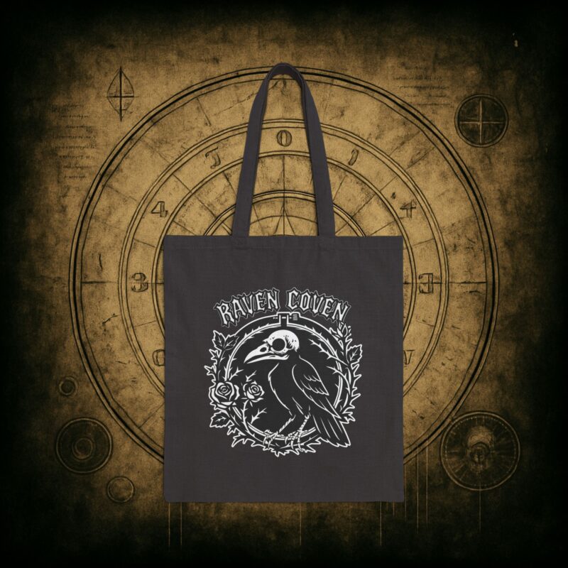 Raven of the Coven Tote Bag