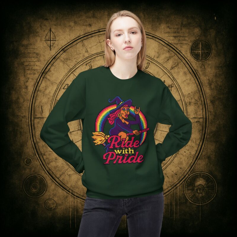 Ride with Pride Unisex Sweatshirt - Image 20