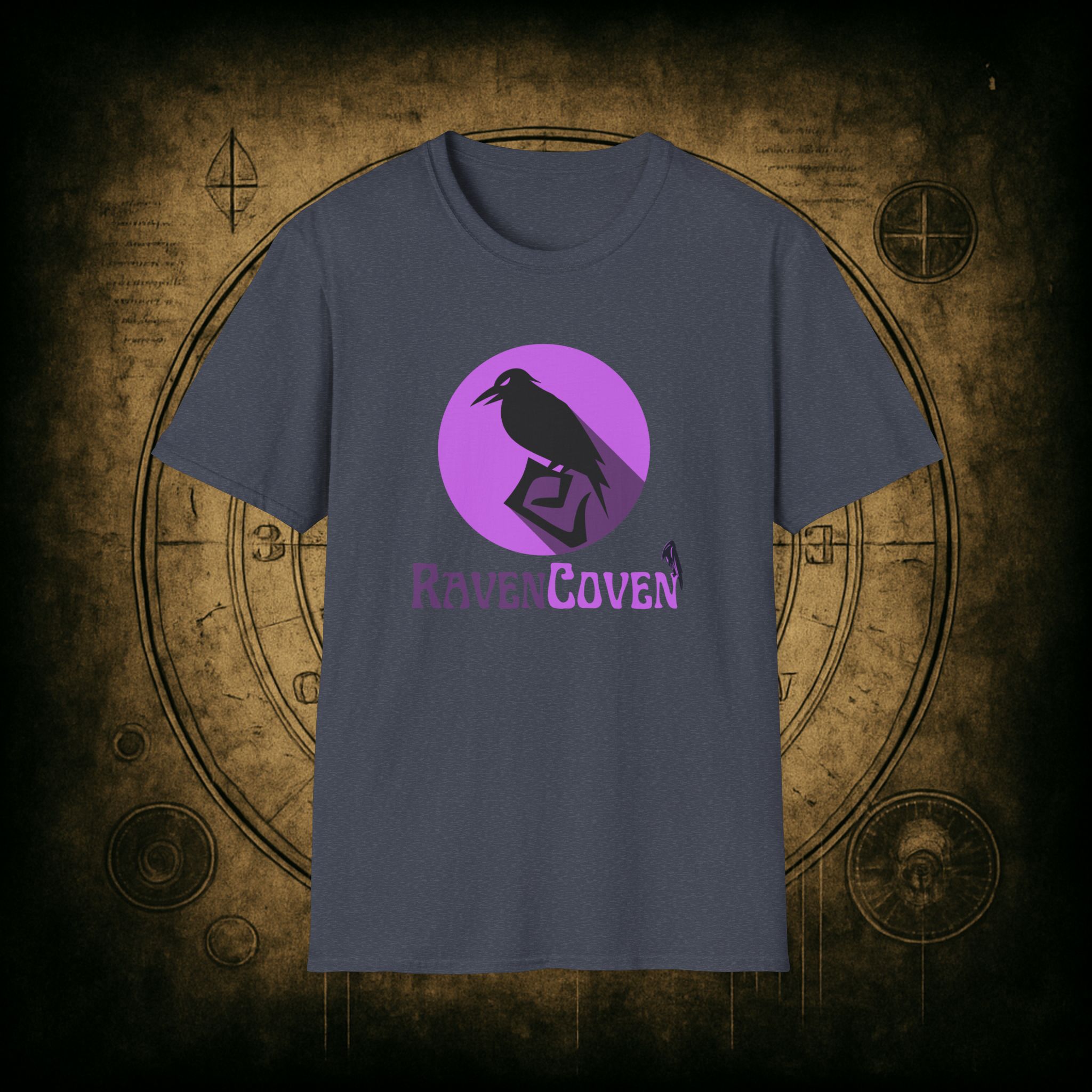 Raven Coven Logo Unisex T-Shirt - Image 58