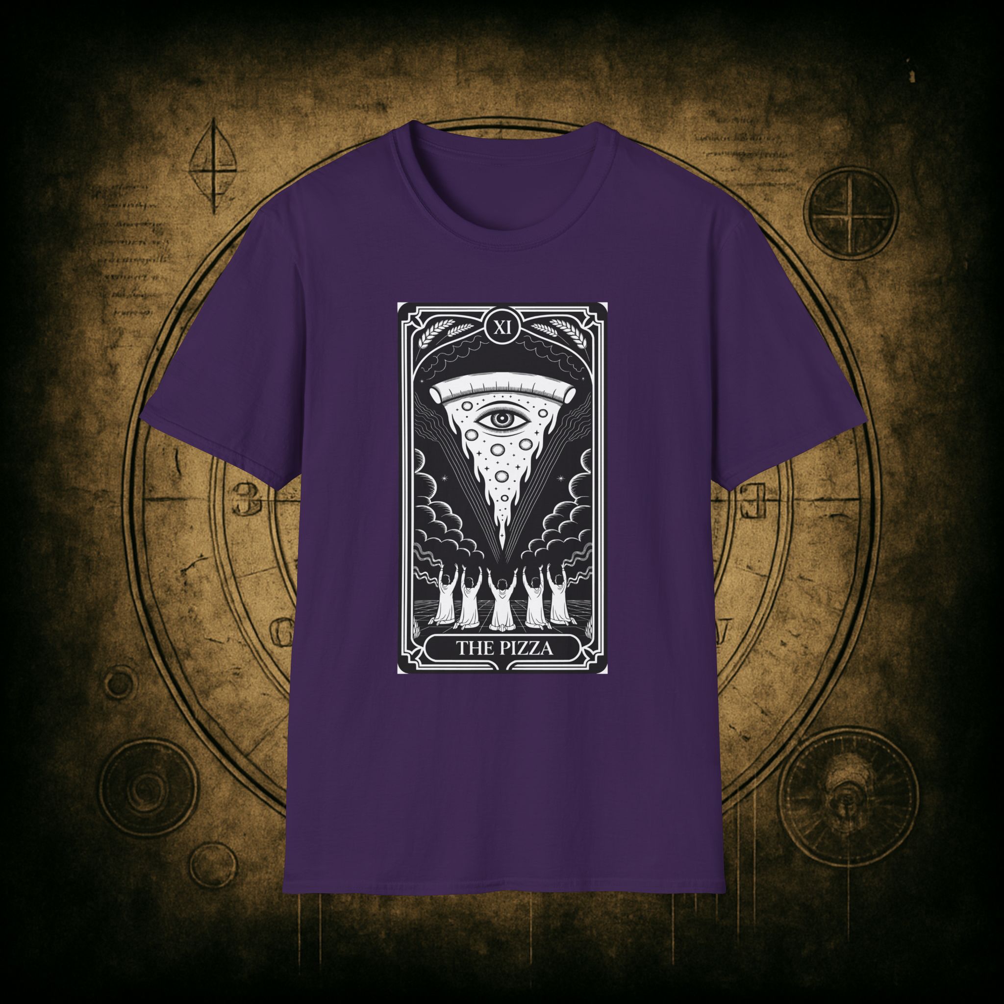 The Pizza Tarot Unisex T-Shirt - Image 58